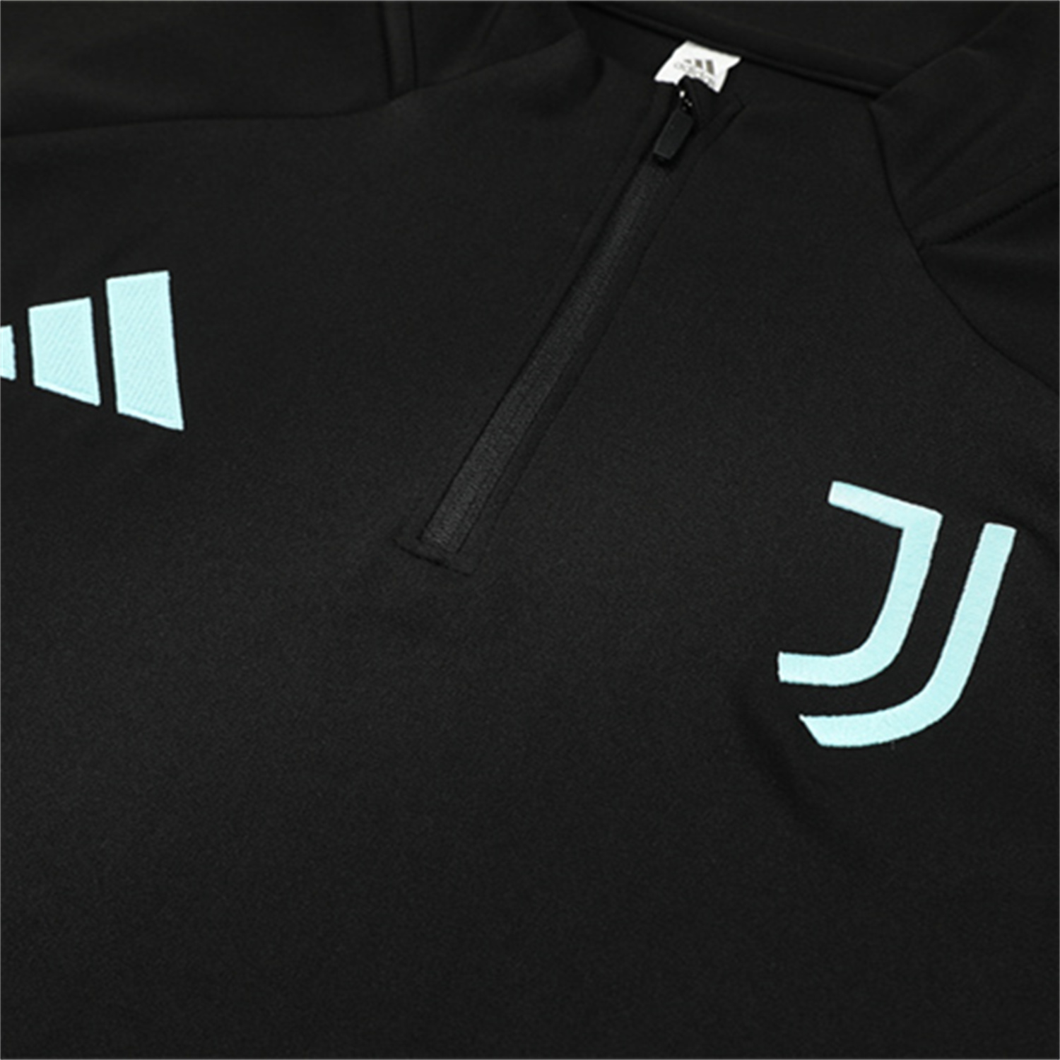 AlphaJersey-Juventus 25-26 Long Sleeve Training Set - Black Top and Black Pants