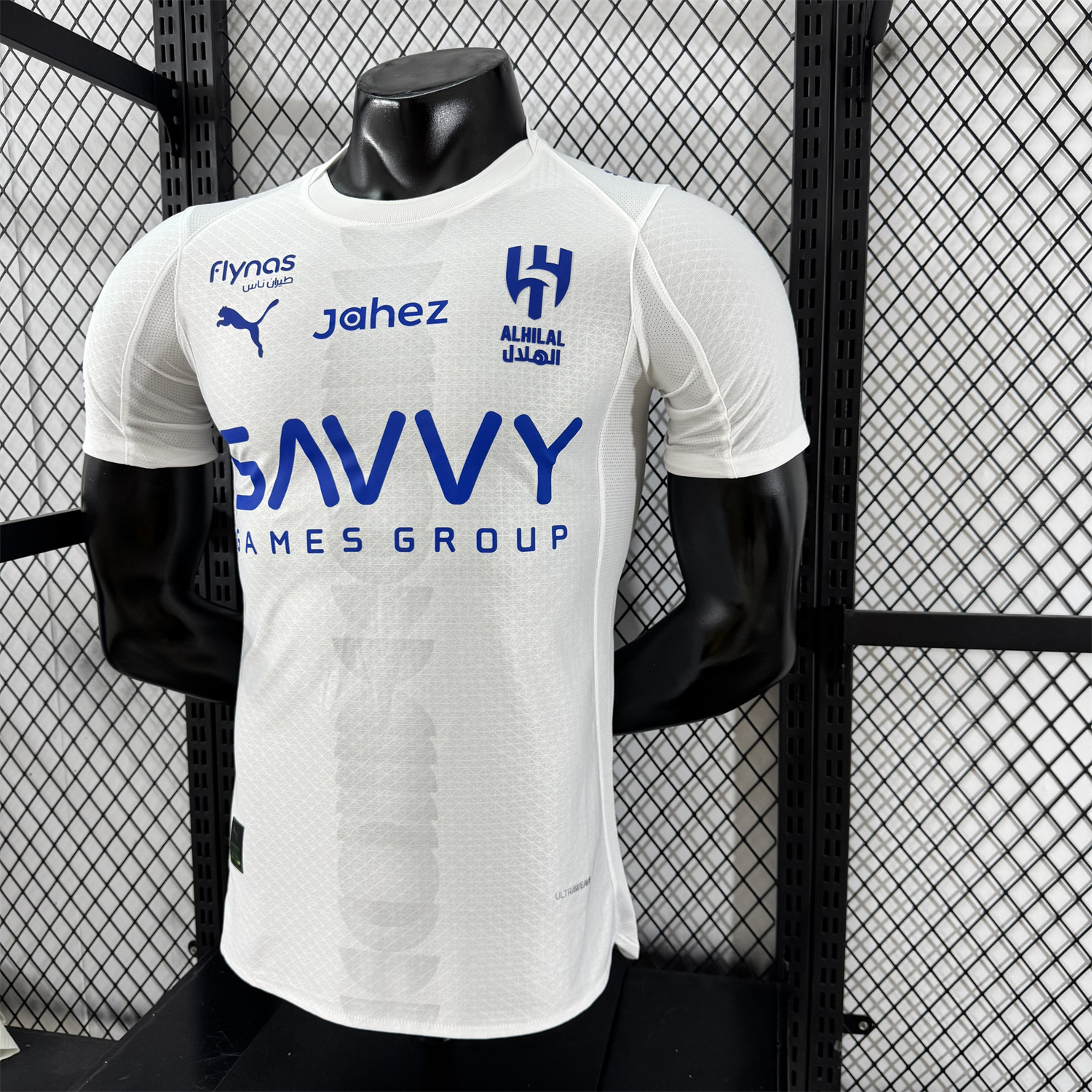 AlphaJersey-Al Hilal Riyadh Crescent 25-26 Away Jersey With Chest Sponsor - Player Version