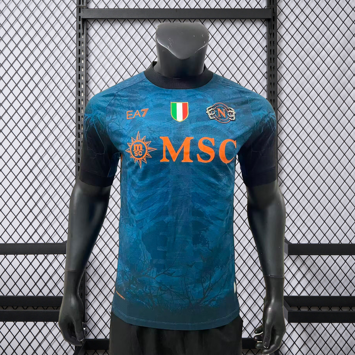 AlphaJersey-Napoli 25-26 Halloween Blue Special Jersey - Player Version
