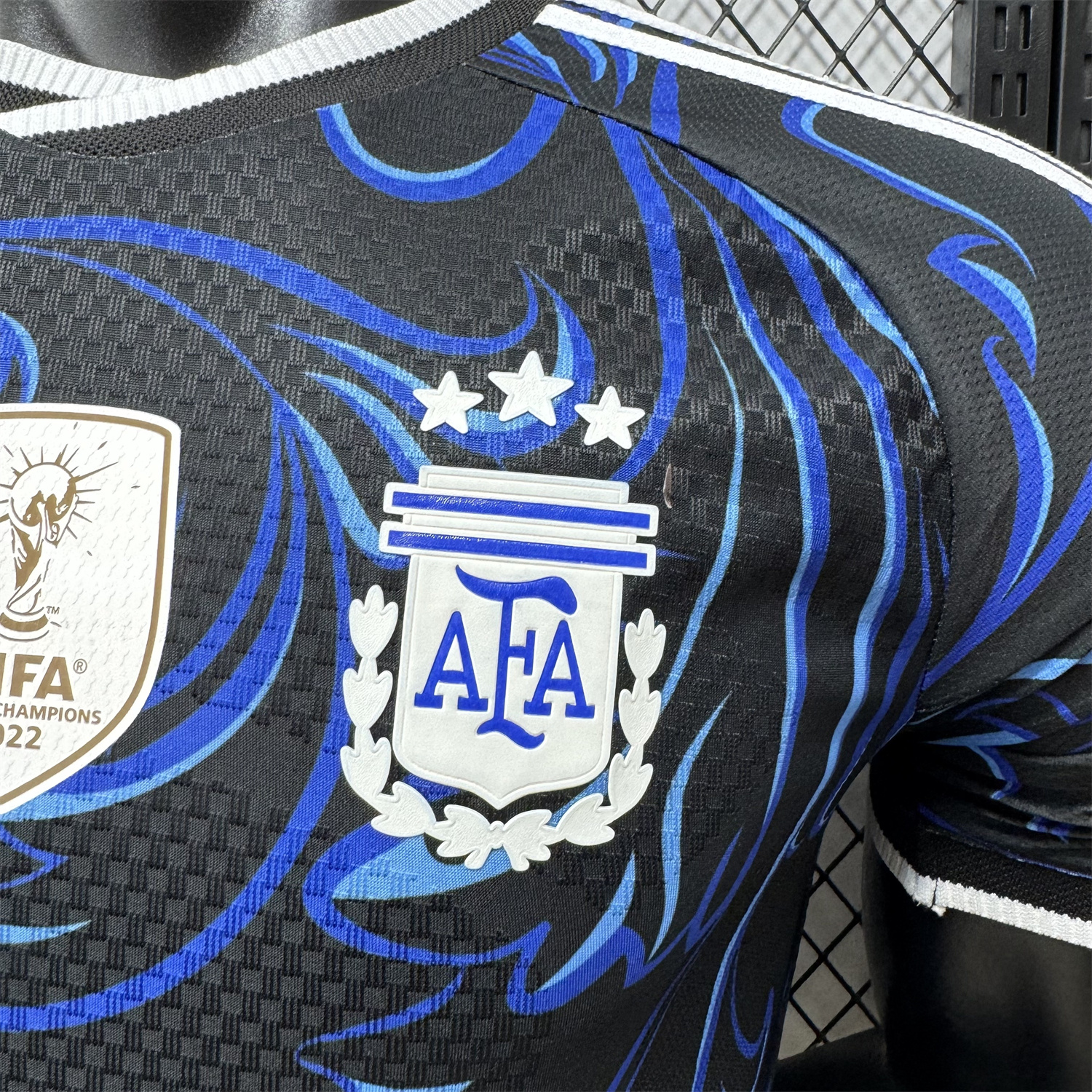 AlphaJersey-Argentina 2026 Away Deep Blue Jersey - Player Version