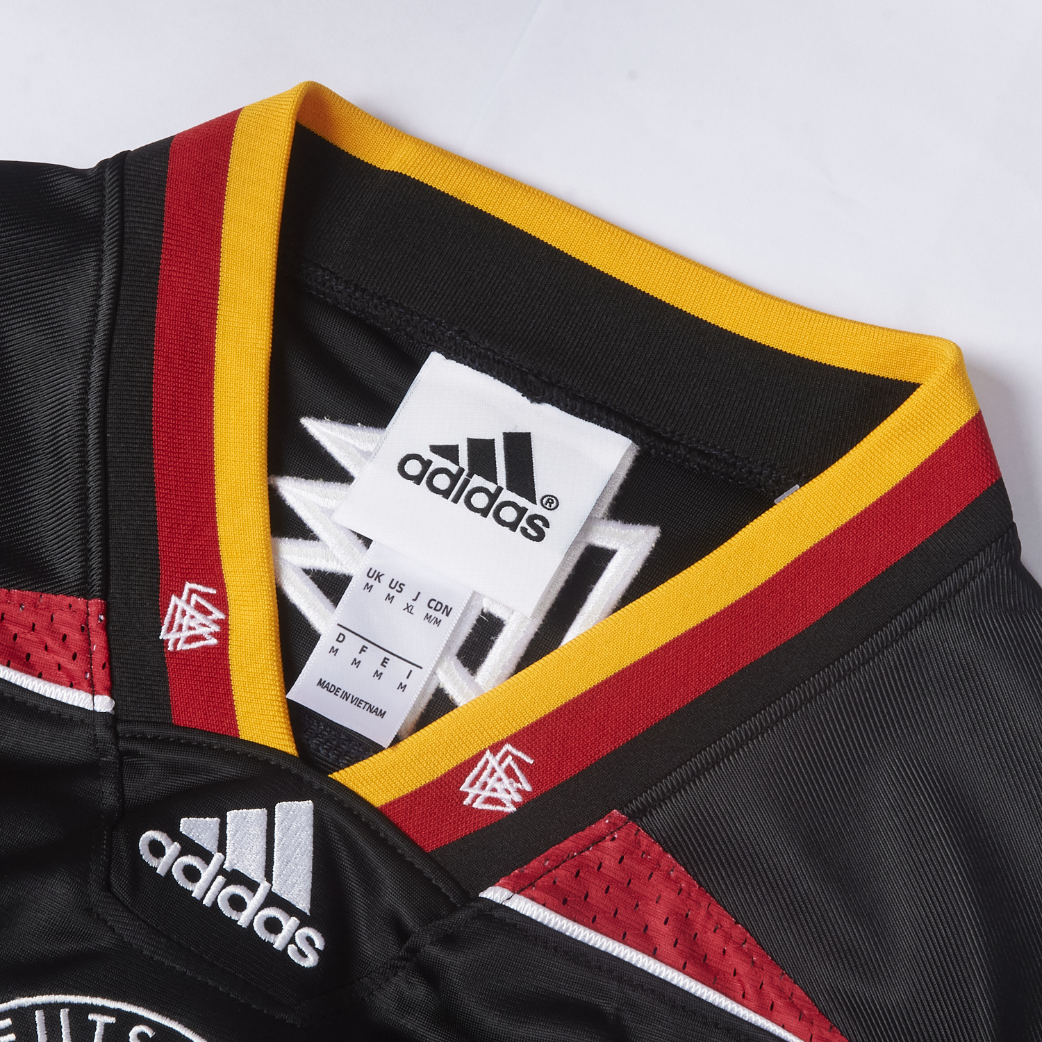 AlphaJersey-Germany 2026 Retro Style Black Jersey - Fans Version