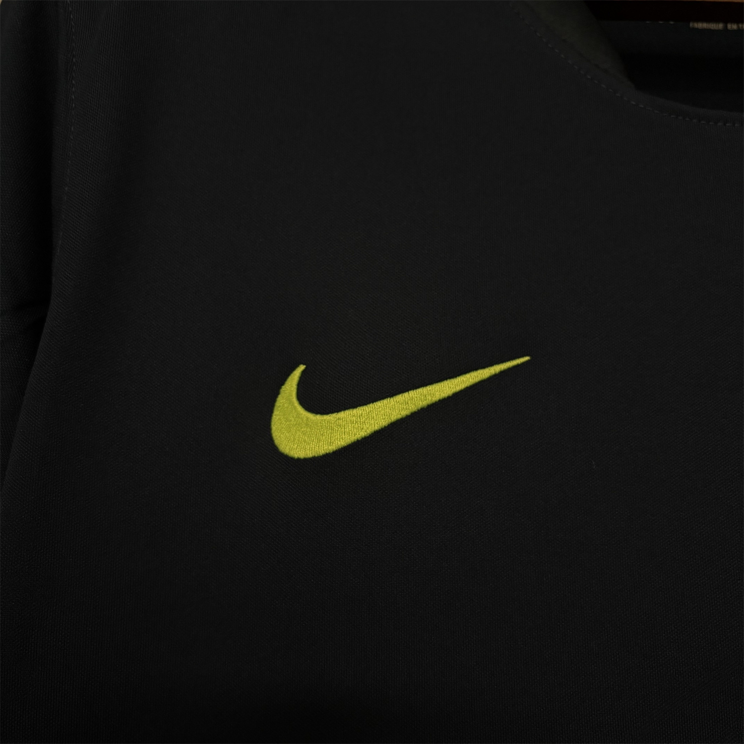 AlphaJersey-Brazil 2026 Dark Blue Training Jersey - Fans Version