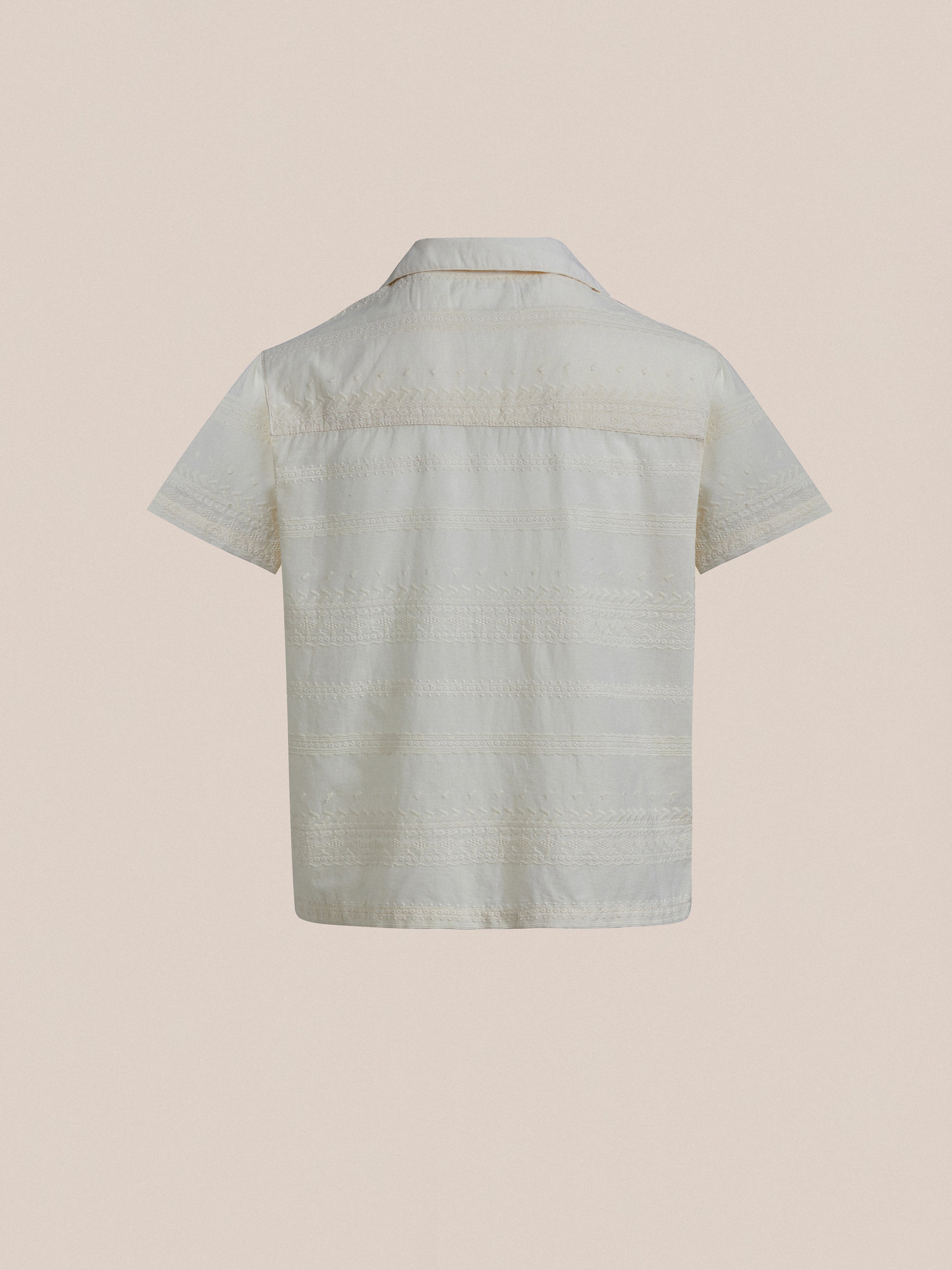 Lace SS Camp Shirt | Modern Menswear by yycbvcnbmmnbm