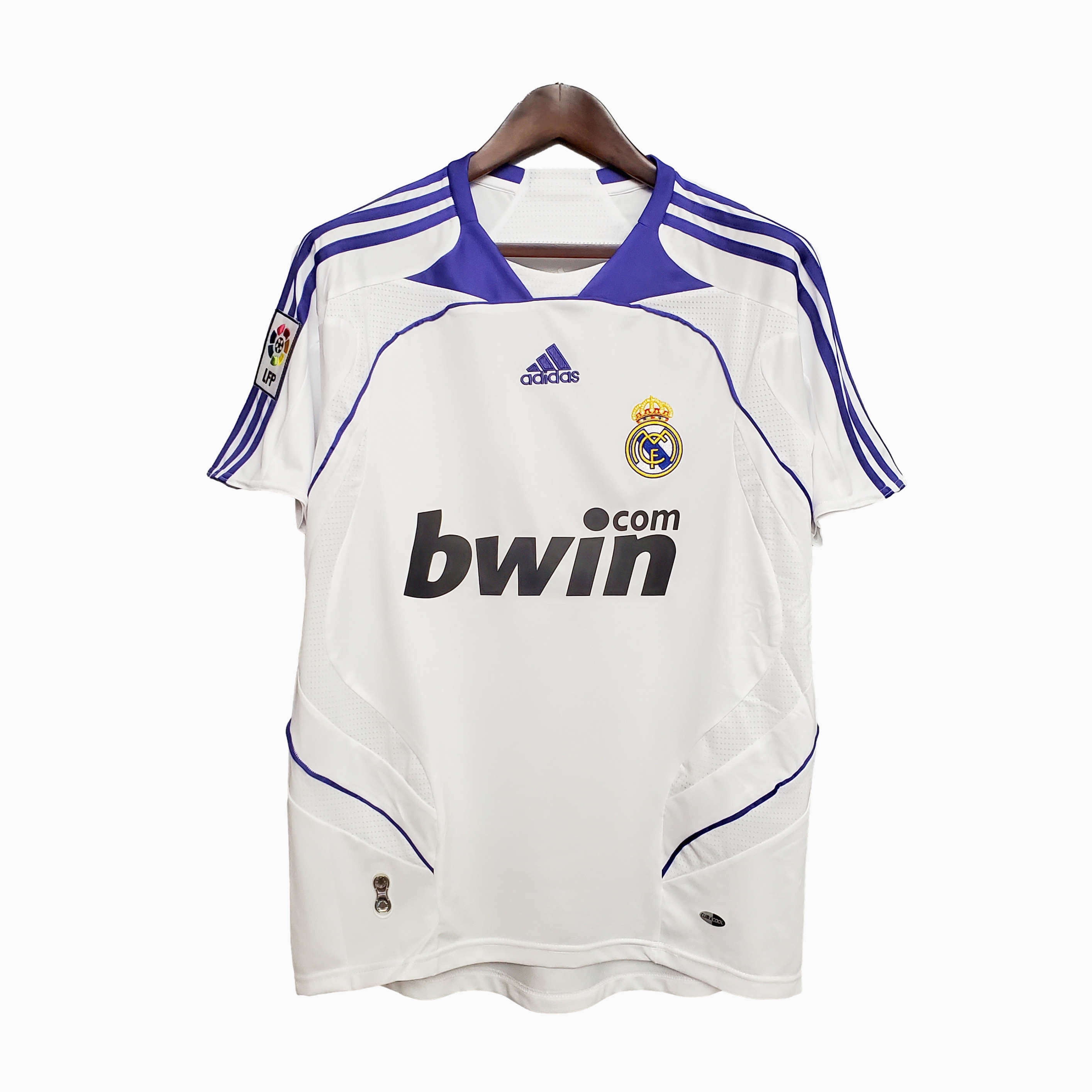 AlphaJersey-Retro Real Madrid 07-08 Home Stadium Jersey