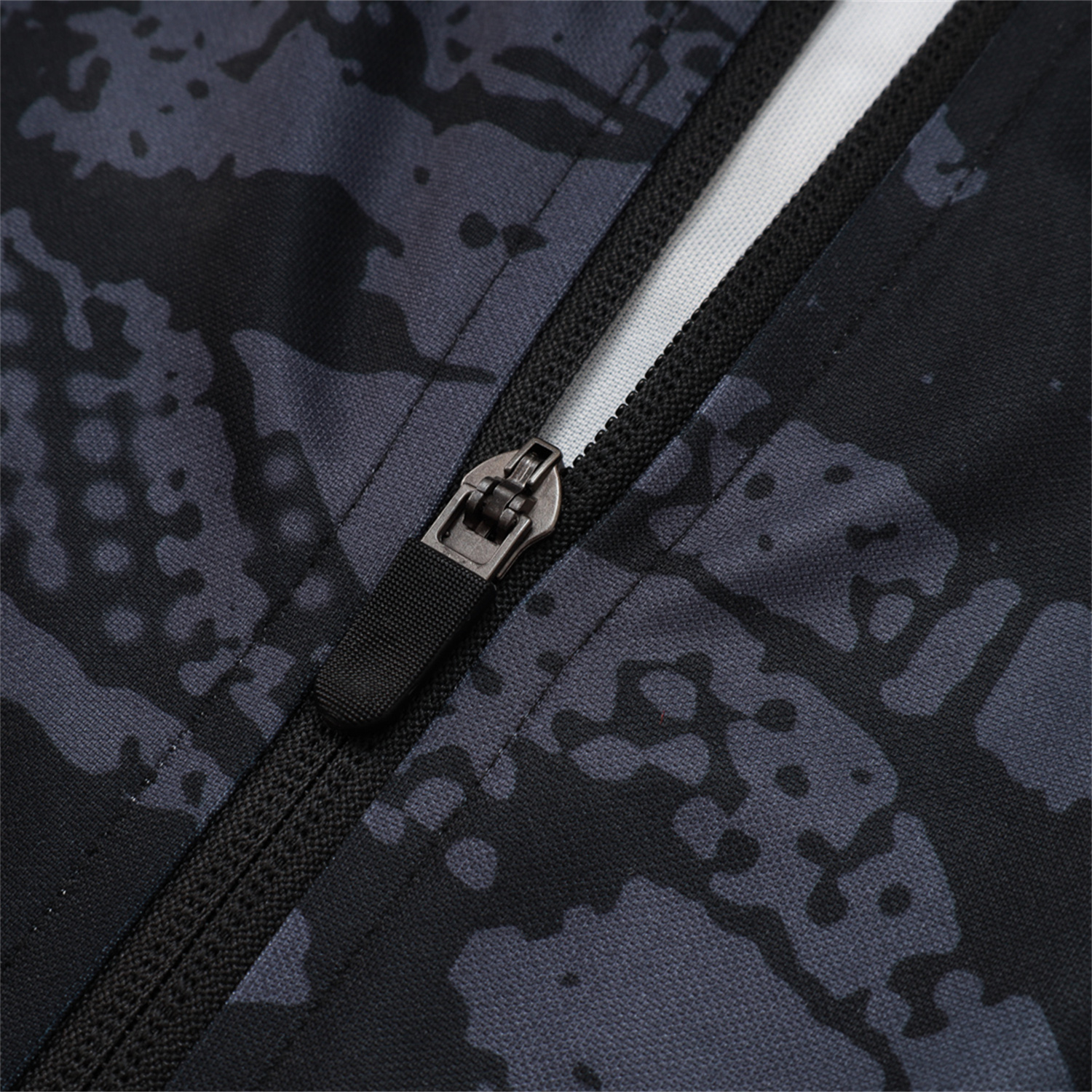AlphaJersey-Corinthians 25-26 Jacket Training Tracksuit - Black and Gray Pattern Jackets & Black Pants