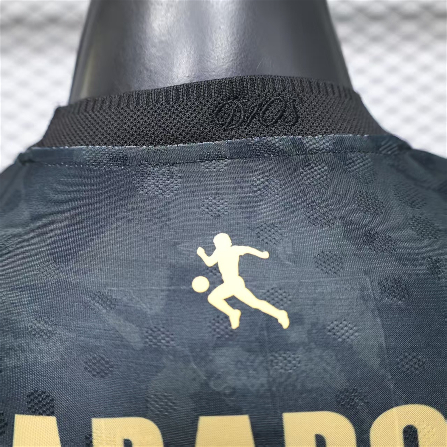 AlphaJersey-Argentina 2026 Black Maradona Special Kit - Player Version
