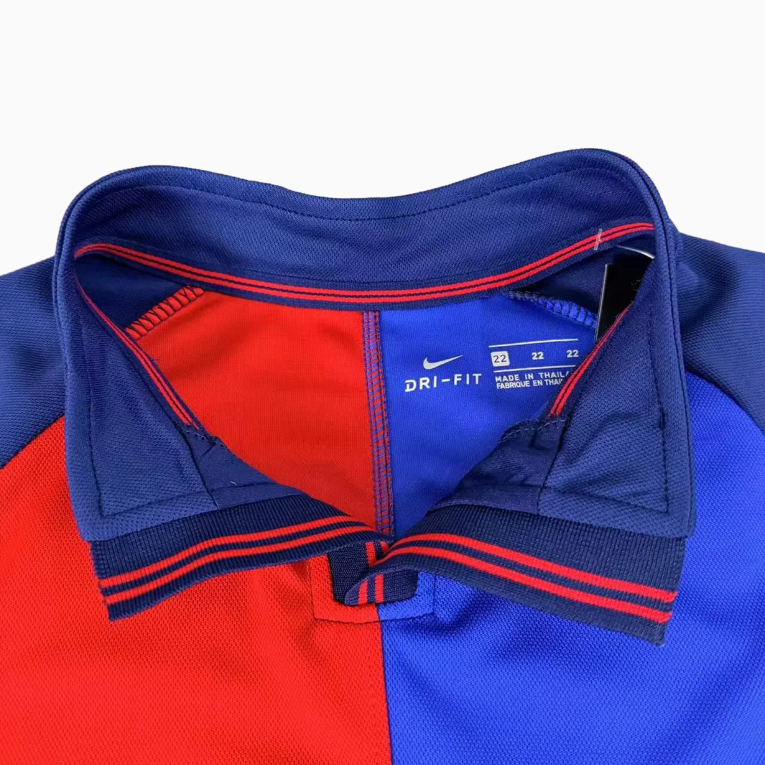 AlphaJersey-Retro Barcelona 99-00 Home 100th anniversary Long Sleeves Kids Kit