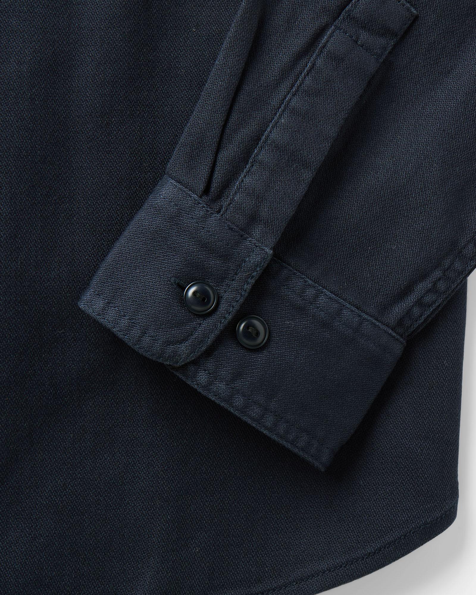 The Dispatch Shirt in Navy Broken Twill | Modern Menswear by yycbvcnbmmnbm