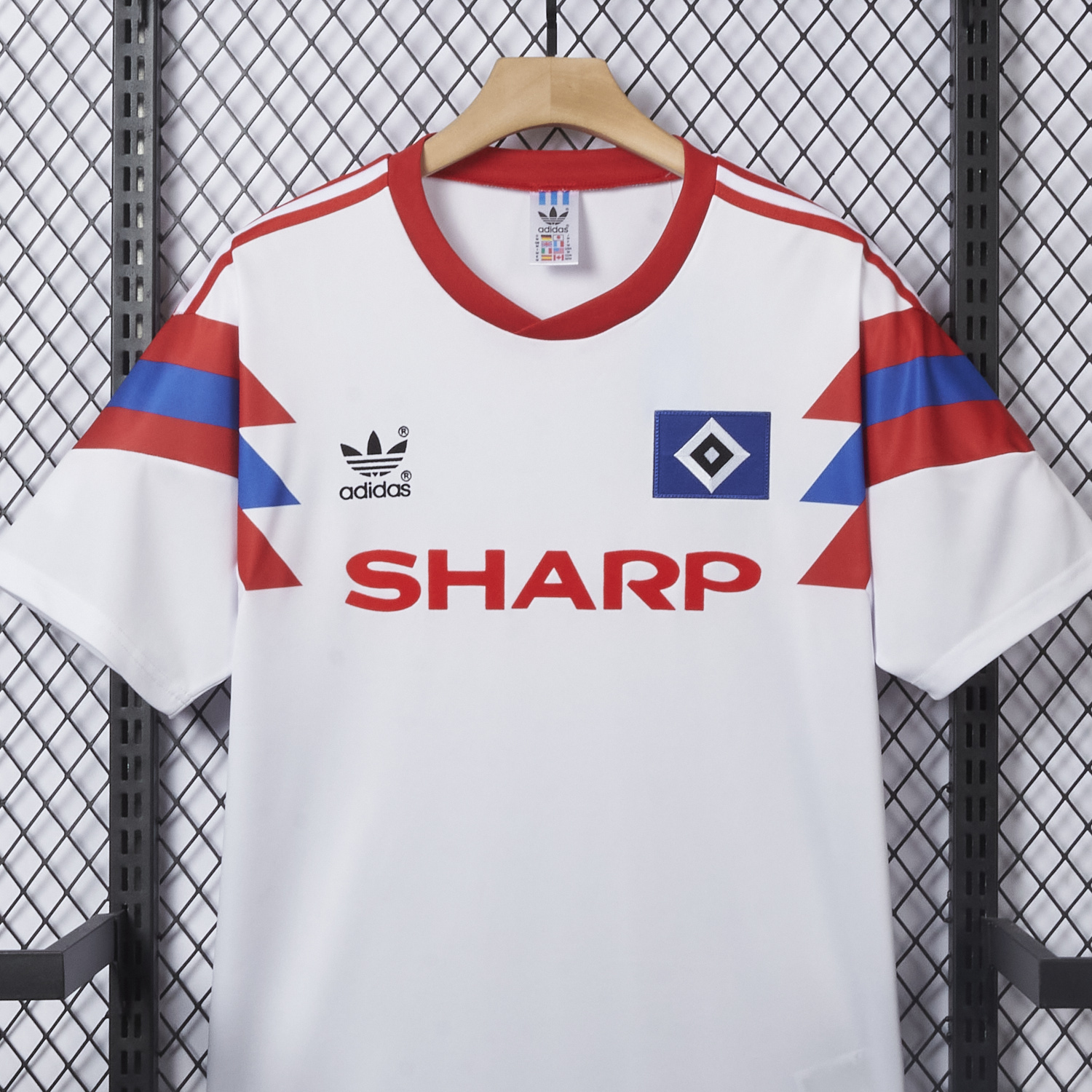 AlphaJersey-Retro Hamburger SV 1989-90 Home Jersey