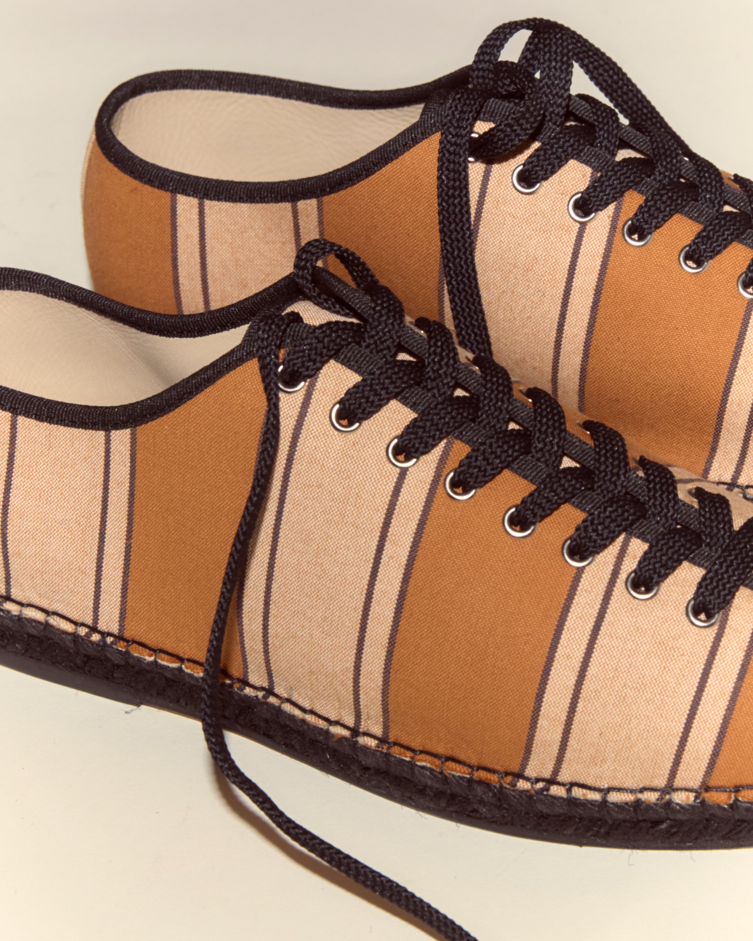 Awning Stripe Tennis Espadrilles | Modern Menswear by yycbvcnbmmnbm