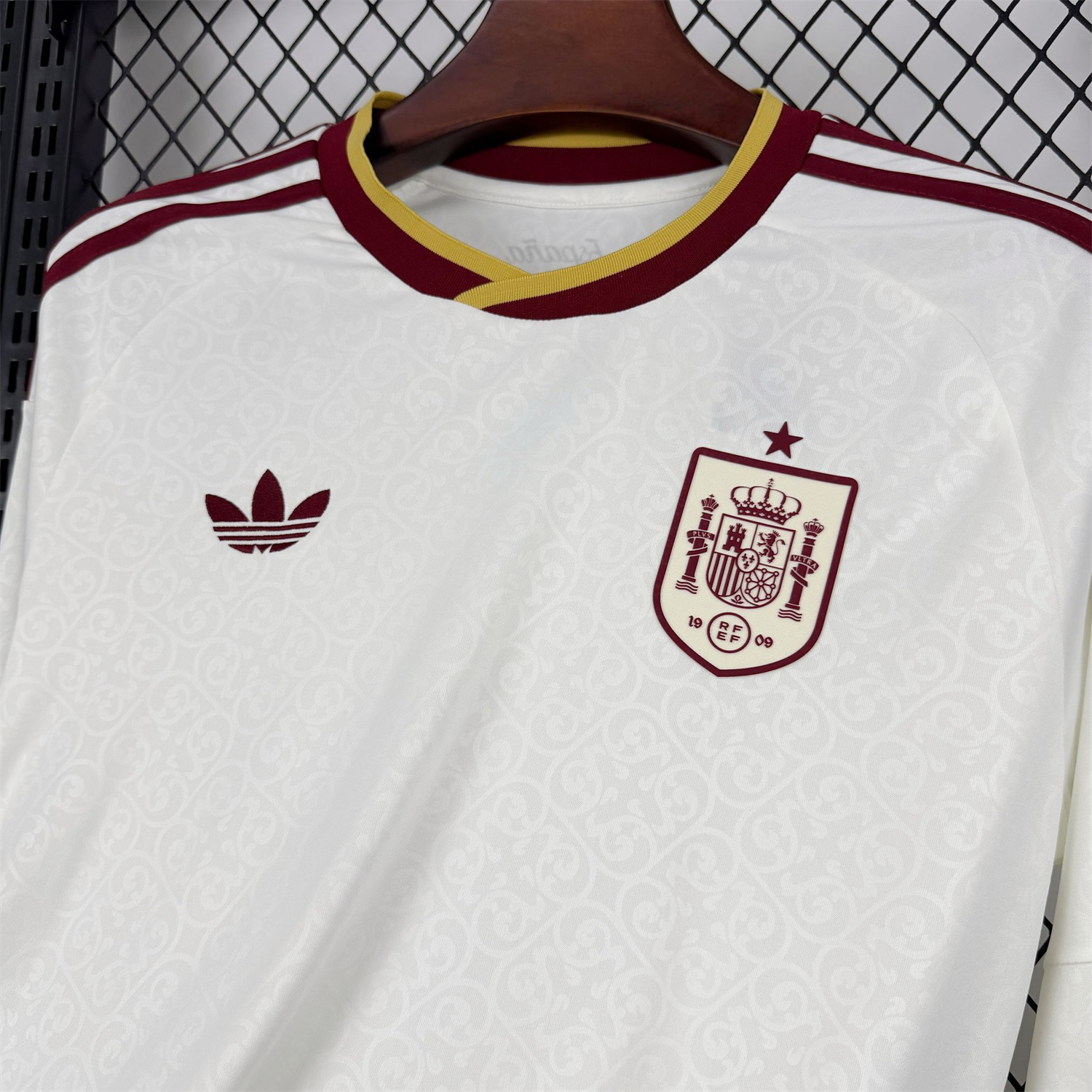 AlphaJersey-Spain 2026 Away Long Sleeves Jersey - Fans Version