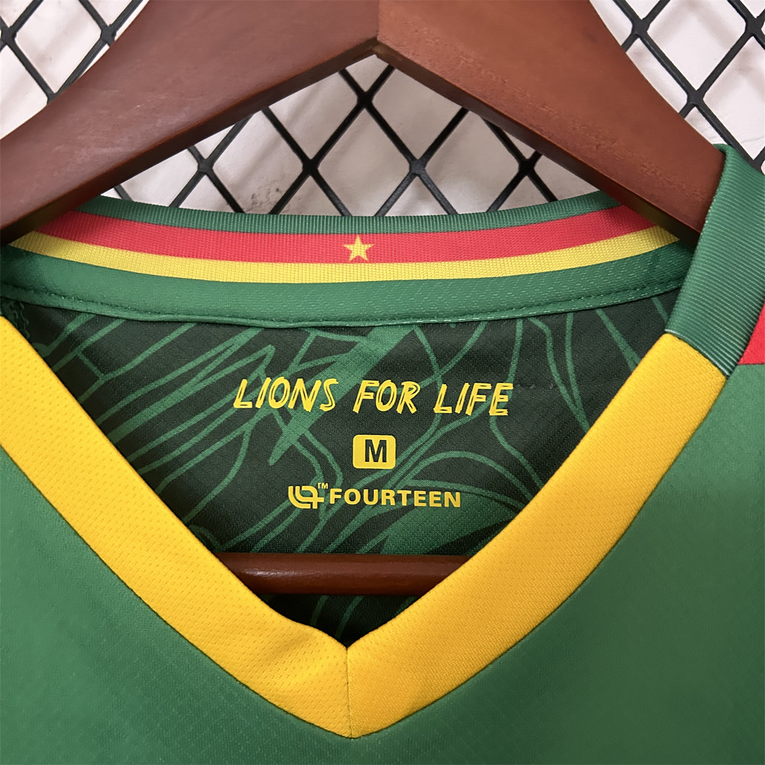 AlphaJersey-Cameroon 25-26 Home Jersey - Fans Version