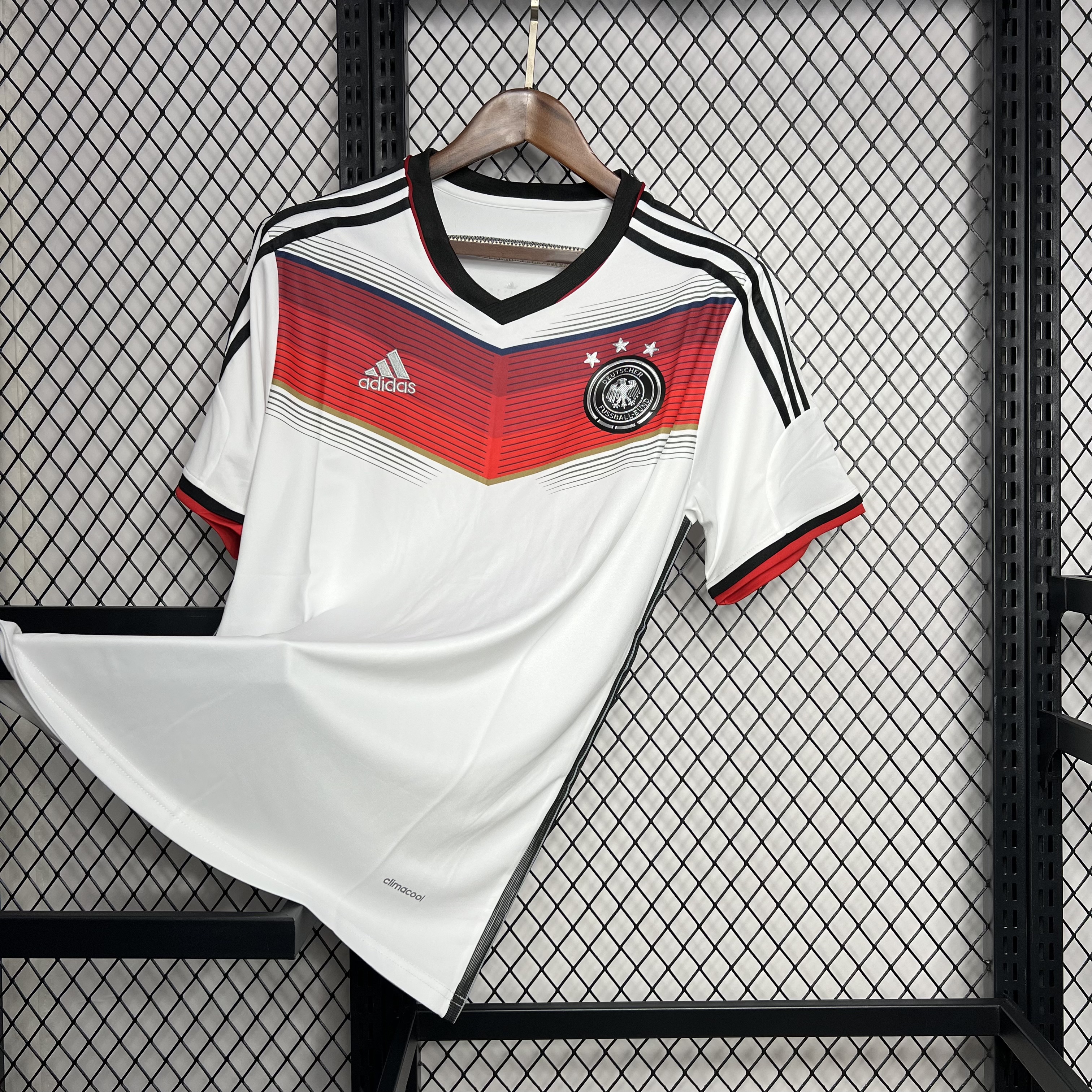 AlphaJersey-Retro Germany 2014 Home Stadium Jersey