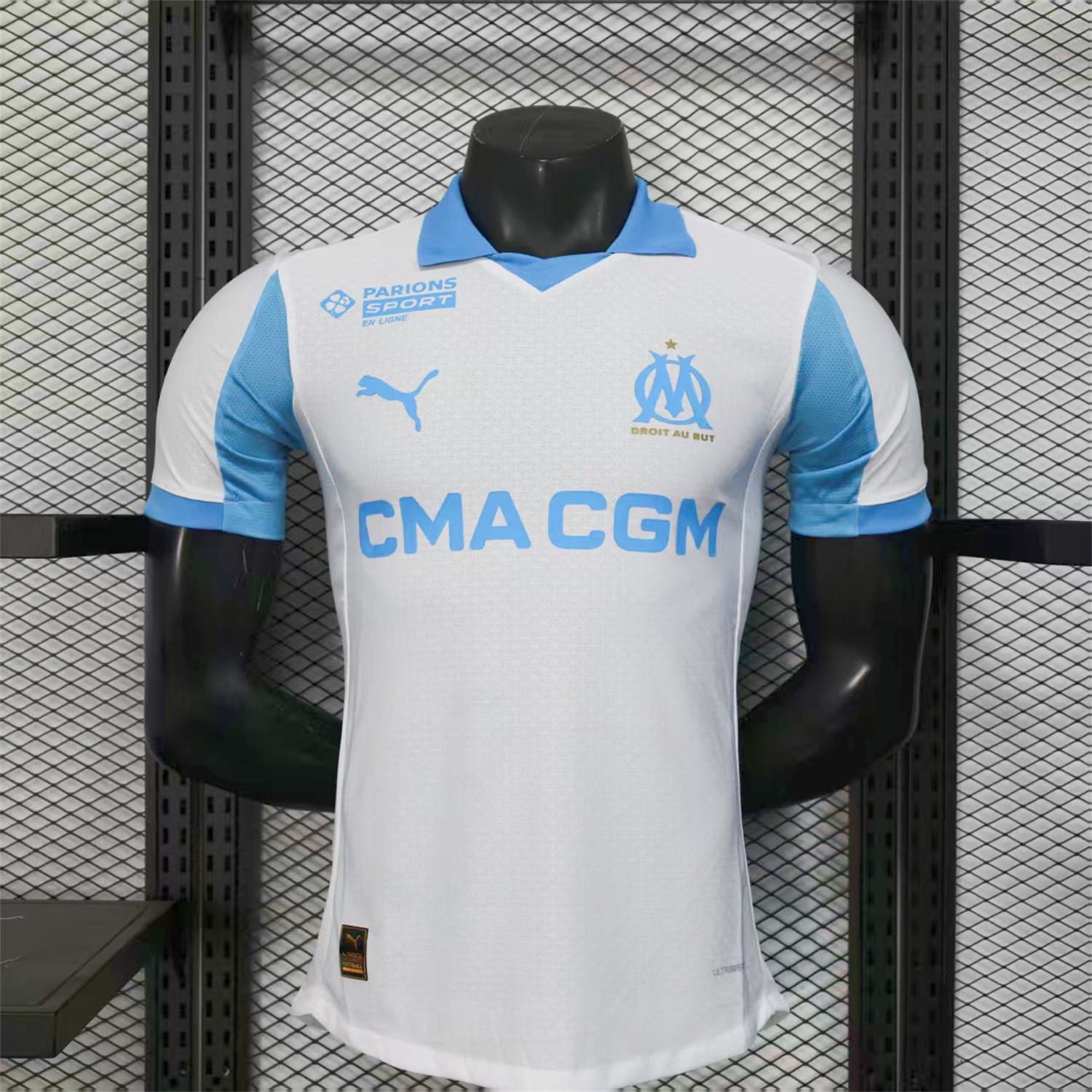 AlphaJersey-Marseille 25-26 Home Jersey - Player Version