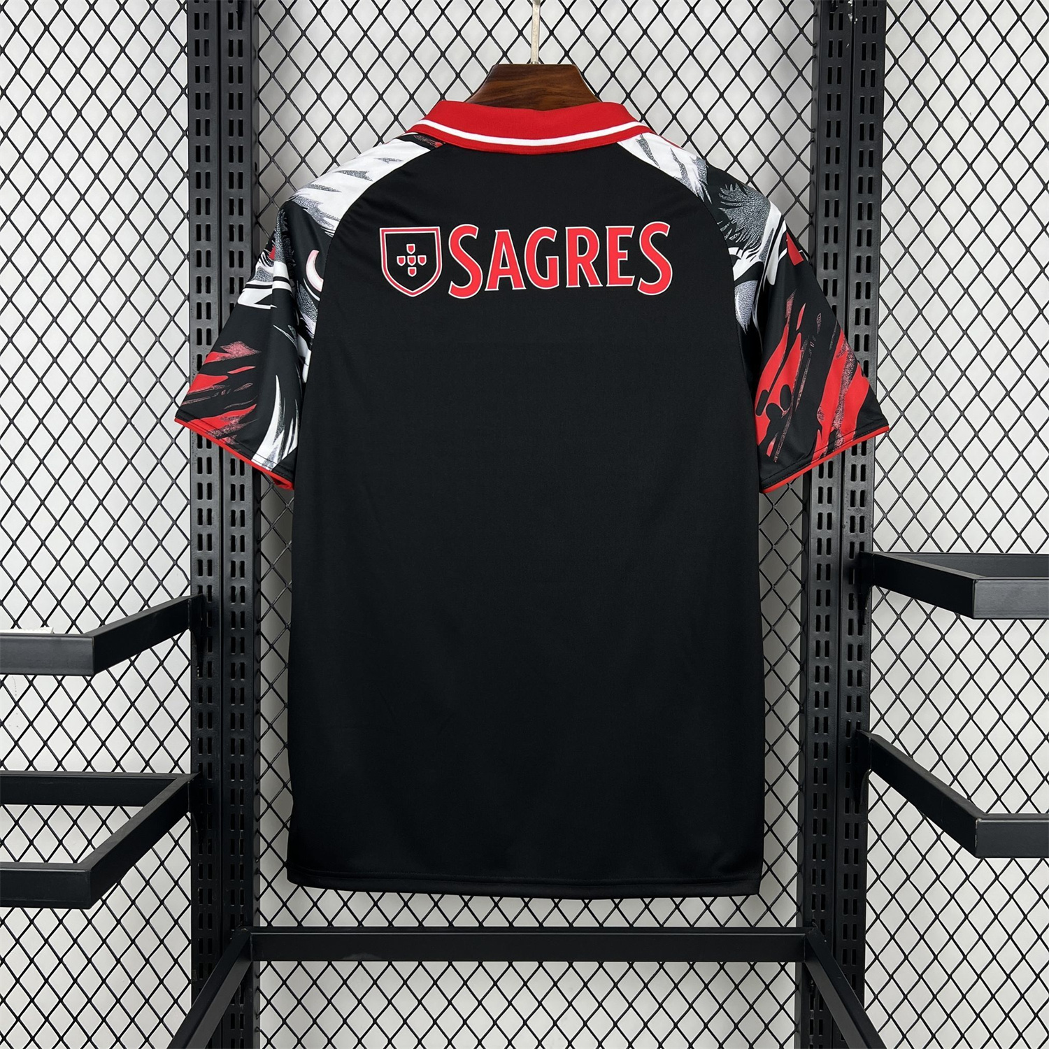AlphaJersey-Benfica 25-26 White Eagle Black Special Jersey - Fans Version