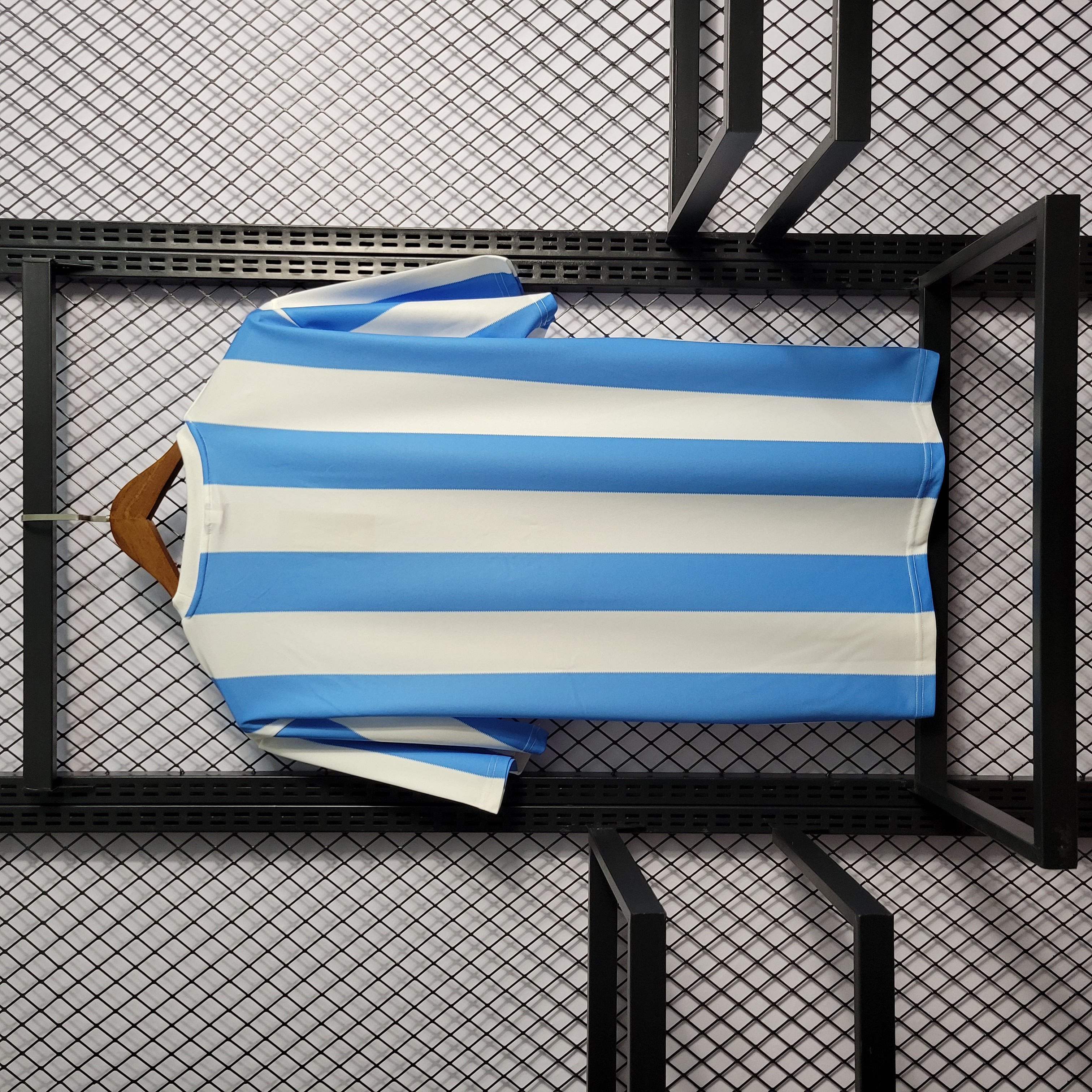 AlphaJersey-Retro Argentina 1986 Home Stadium Jersey