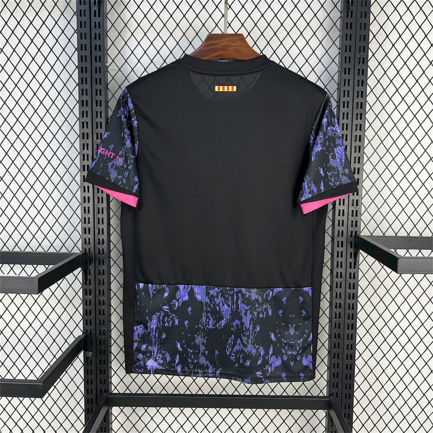 AlphaJersey-Barcelona 25-26 Purple Rock Pattern Jersey - Fans Version
