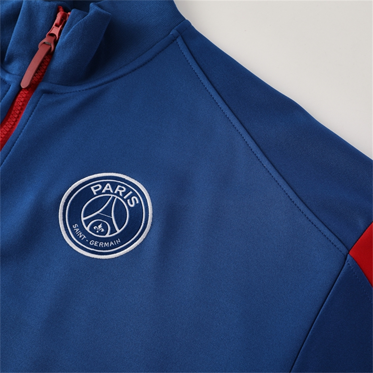AlphaJersey-Paris Saint-Germain PSG 25-26 Jacket Training Tracksuit - Blue Jackets and Pants