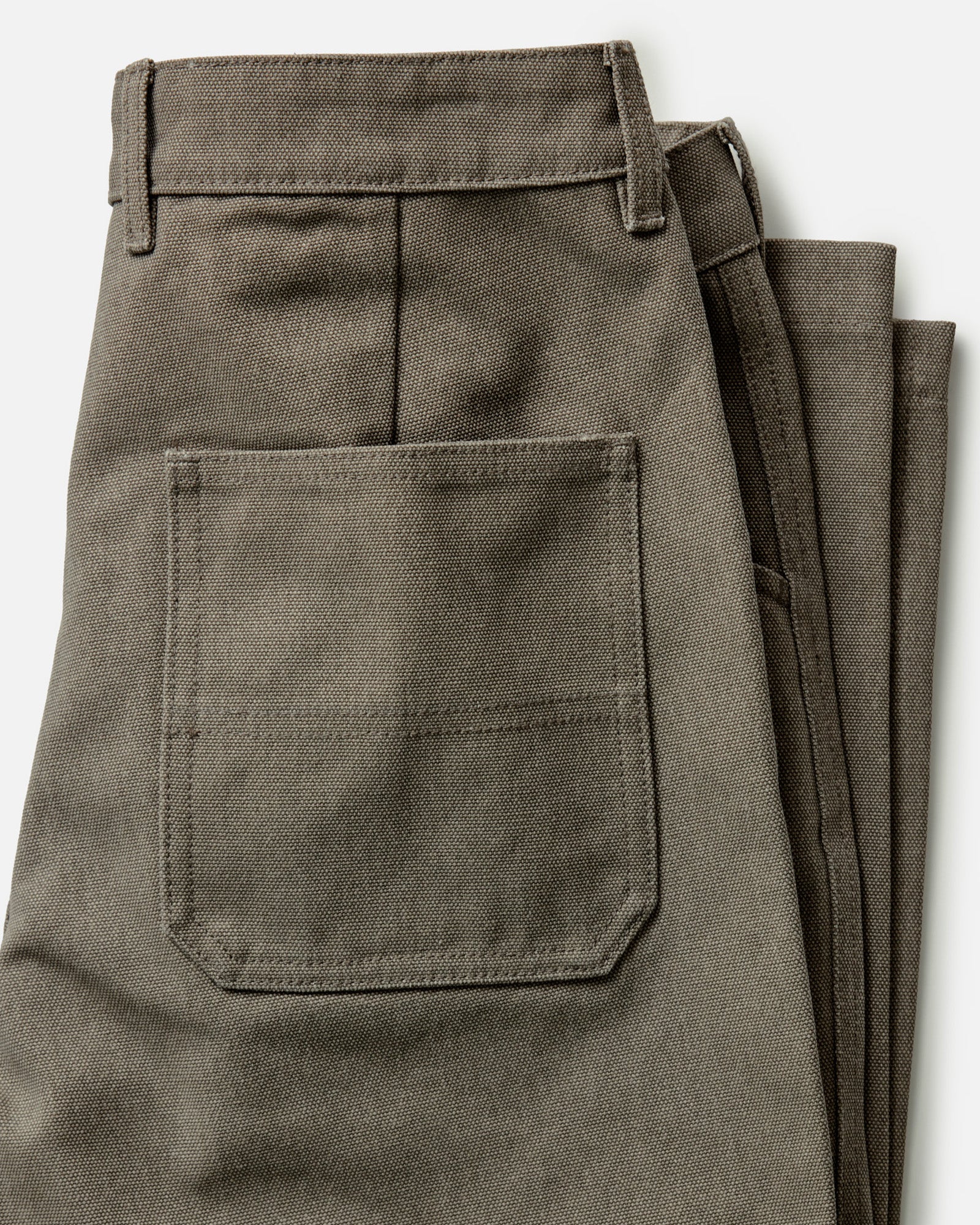 The Camp Pant in Stone Chipped Canvas | Modern Menswear by yycbvcnbmmnbm