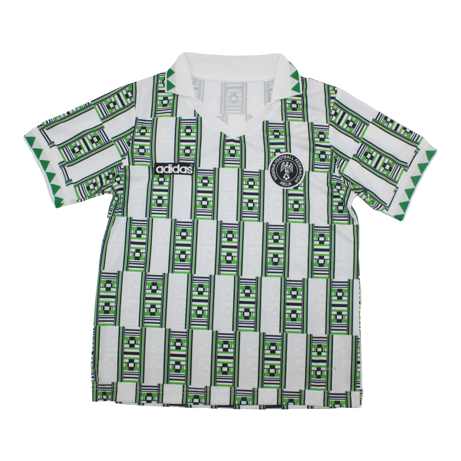 AJ-AlphaJersey-Retro Nigeria 1994 Away Kids Kit