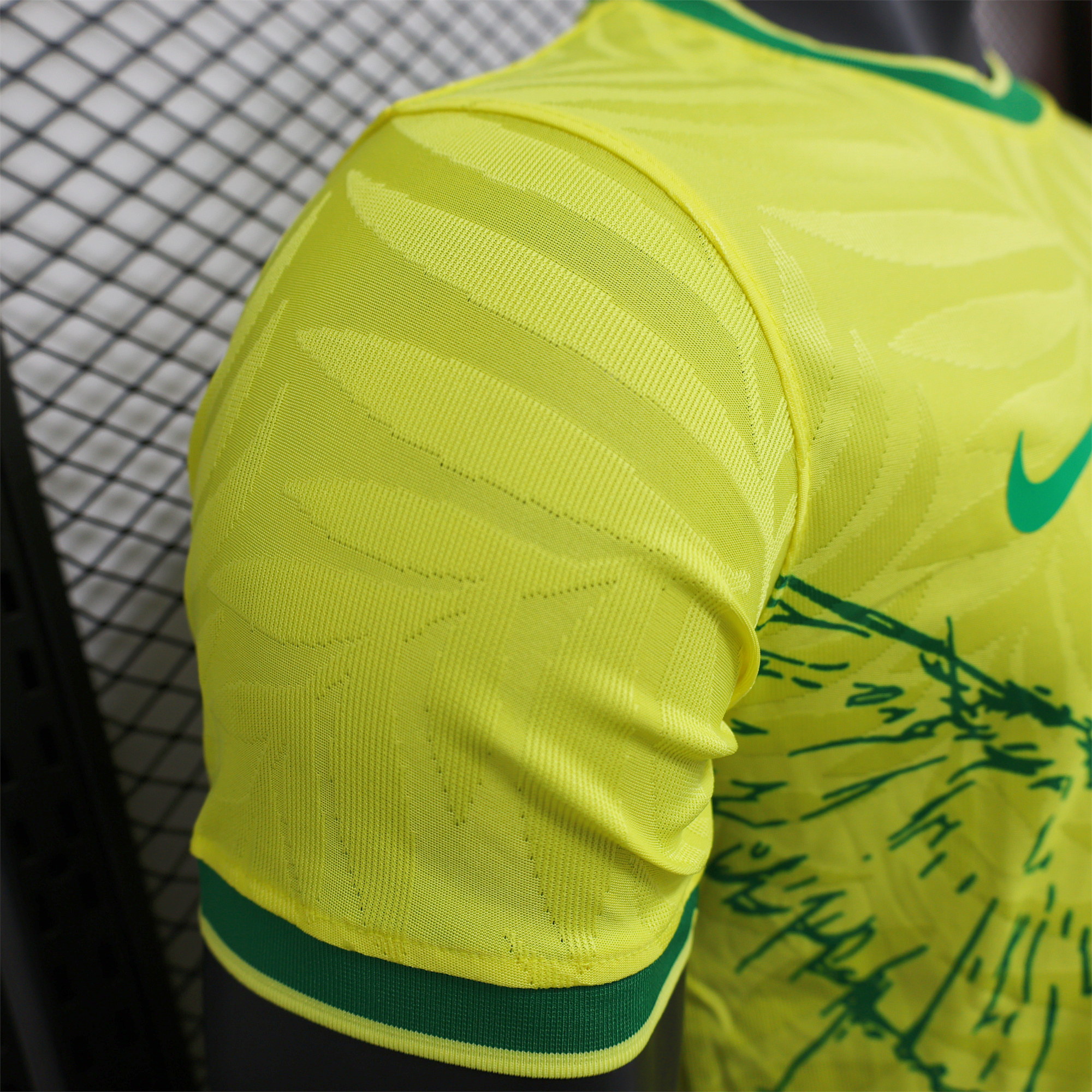 AlphaJersey-Brazil 2024 Yellow Dove Special Edition Jersey - Player Version