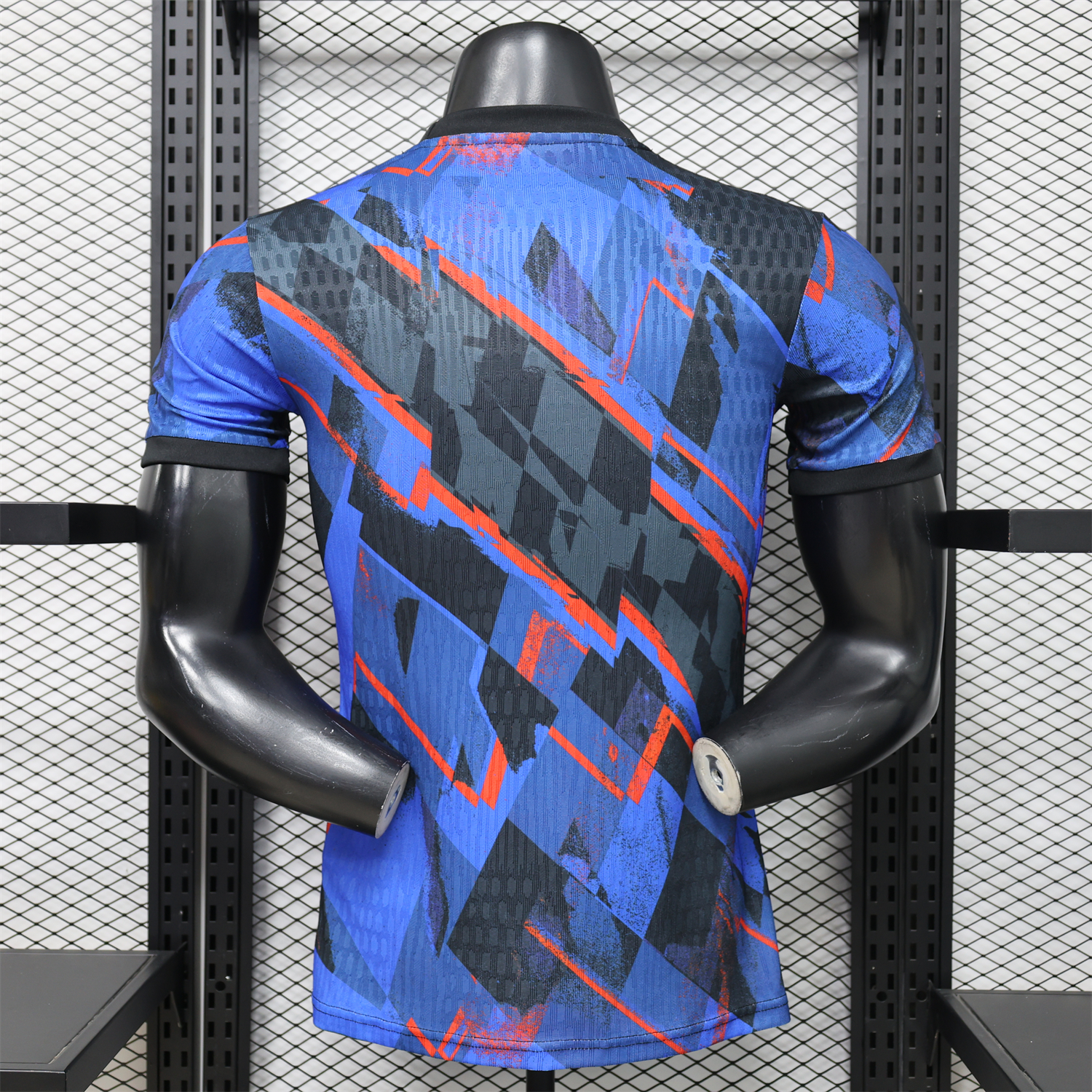 AlphaJersey-Croatia 2026 Blue And Black Special Jersey - Player Version