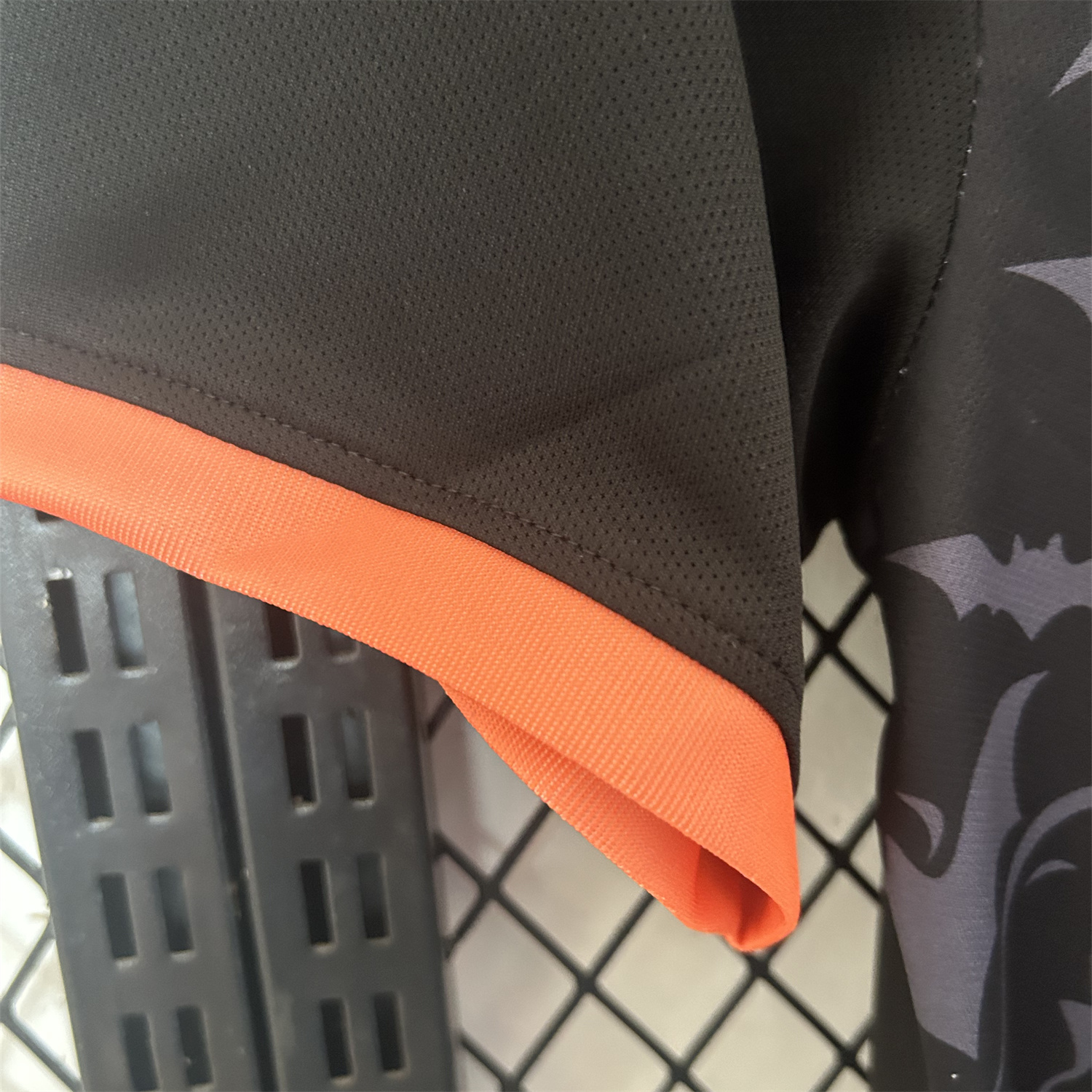 AlphaJersey-Barcelona 25-26 Halloween Pumpkin Silhouette Black Jersey - Fans Version