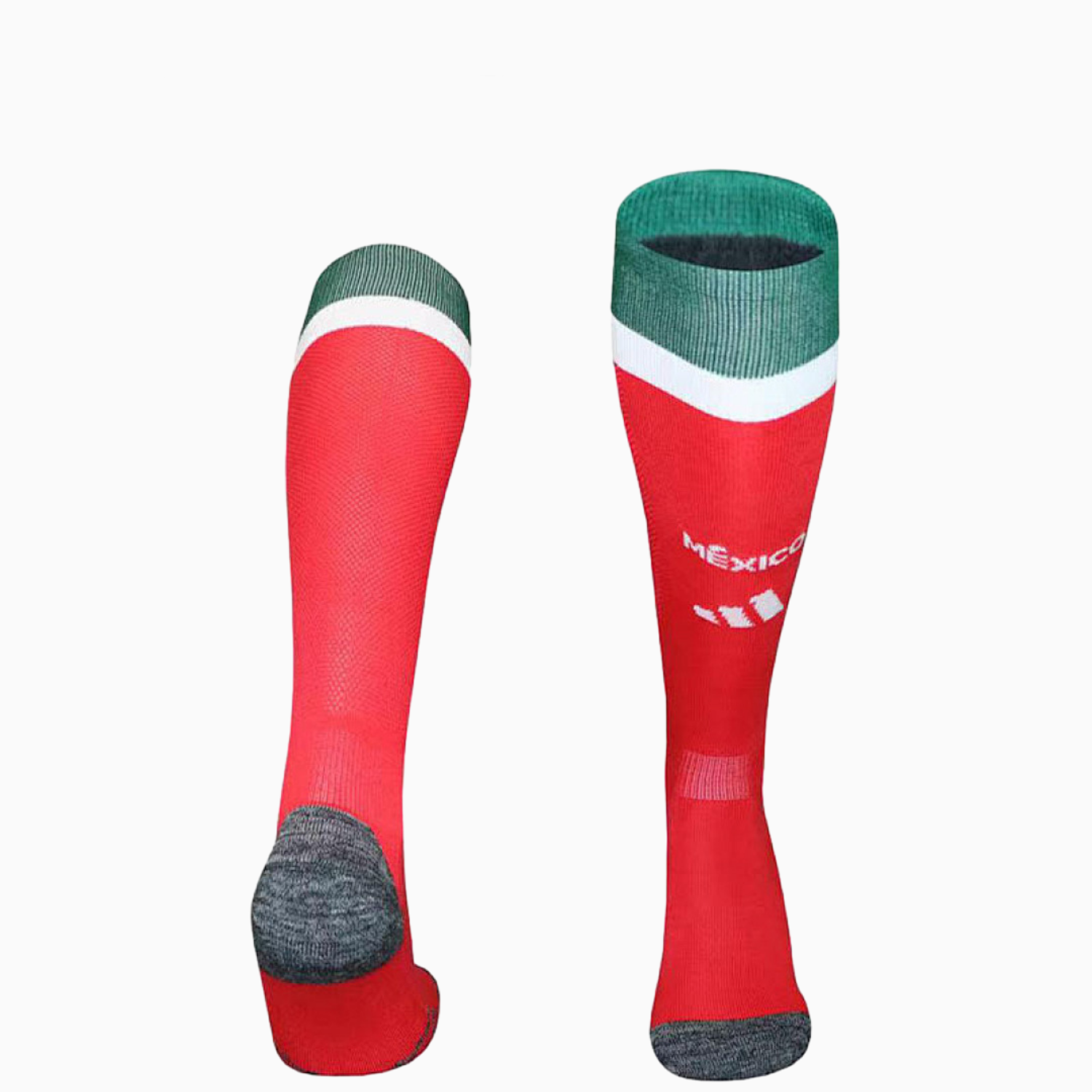 AlphaJersey-Mexico 2026 Home Terry cloth sole Socks - Red