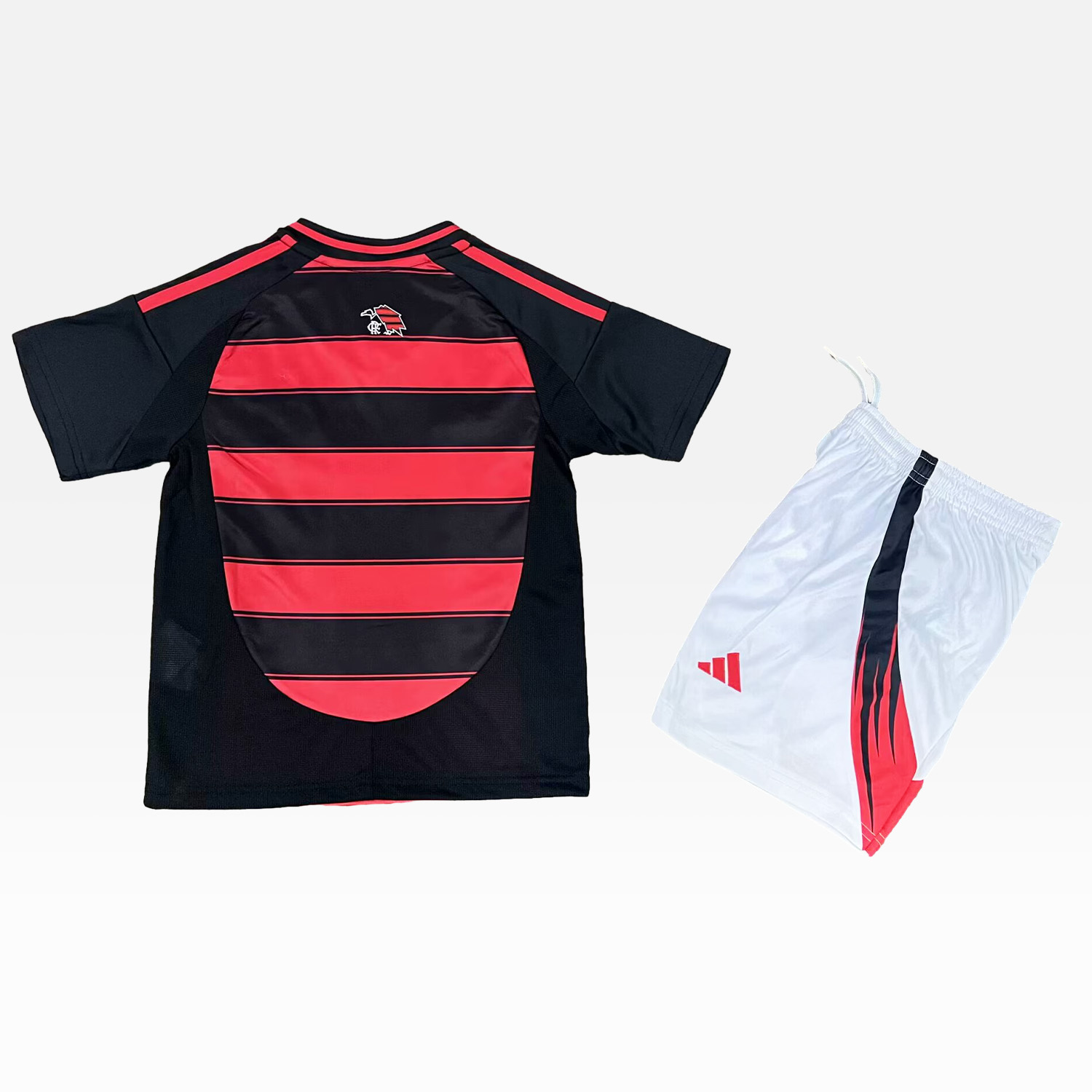 AlphaJersey-Flamengo 25-26 Home Unsponsored Kids Kit