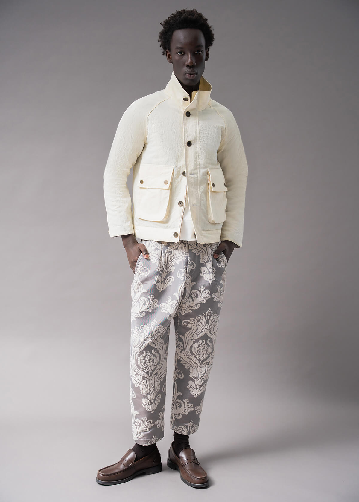Hand Loom Jacquard Pant: Boxer Fit | Modern Menswear by yycbvcnbmmnbm