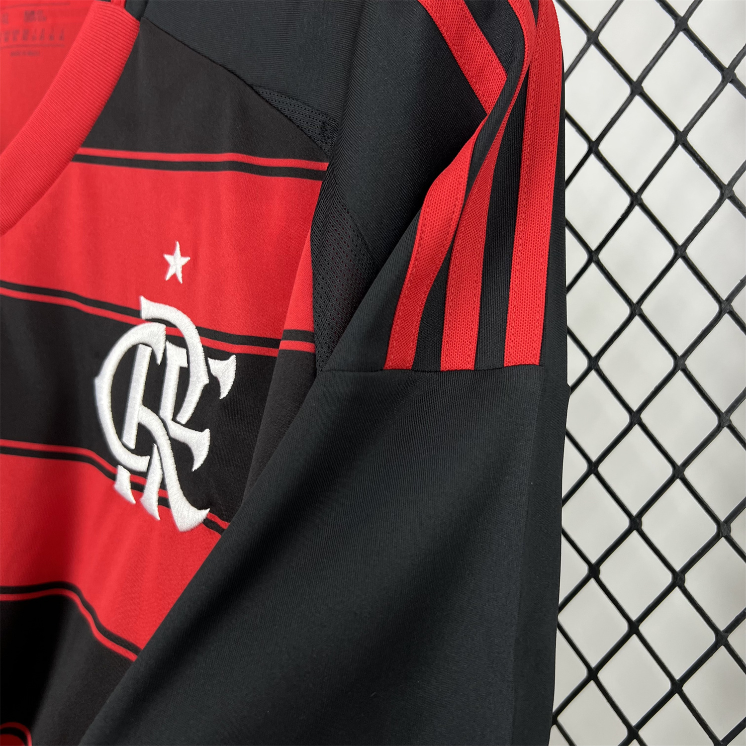 AlphaJersey-Flamengo 25-26 Home Jersey with Sponsors - Fans Version