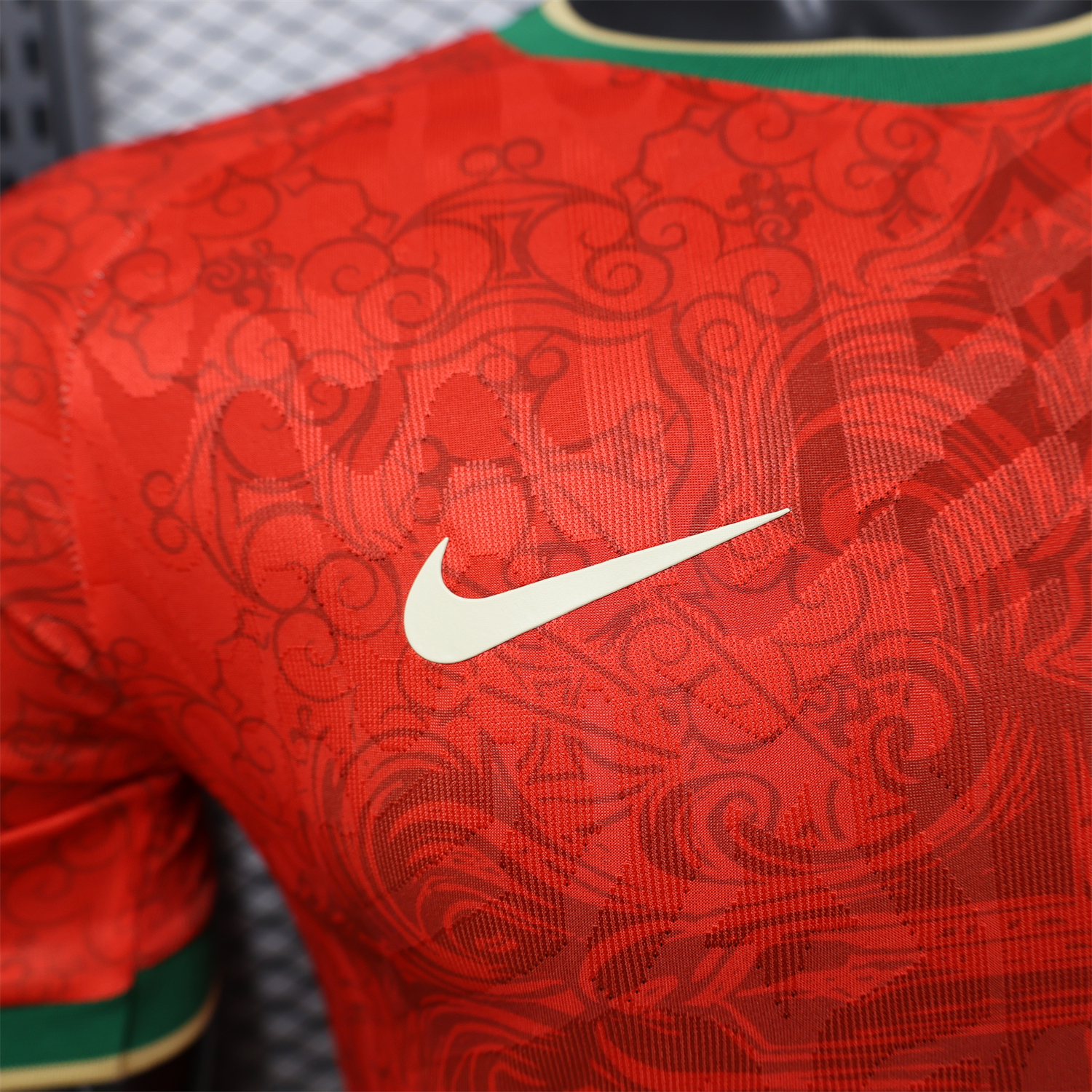 AlphaJersey-Portugal 2026 Cross Red Special Jersey - Player Version