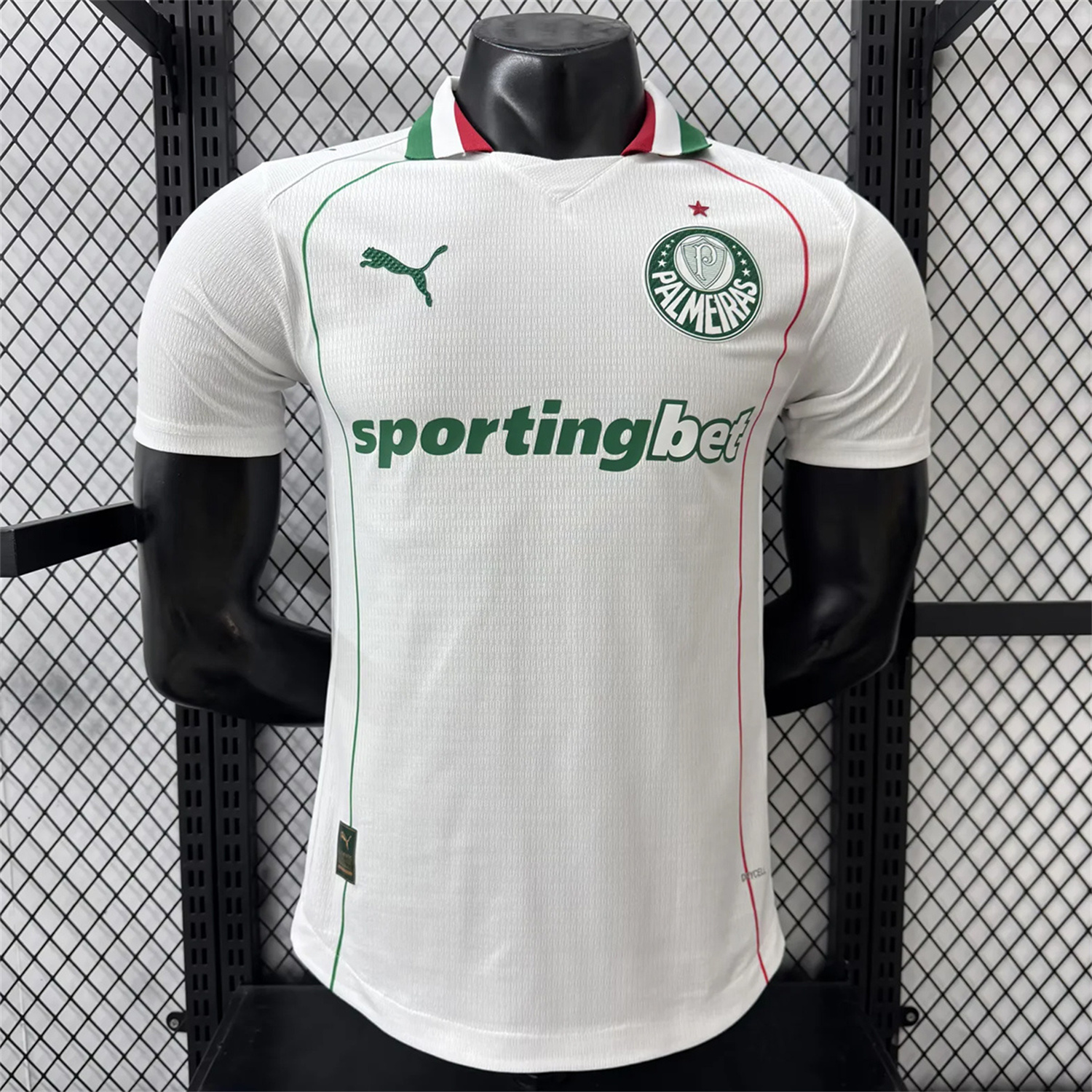 AlphaJersey-Palmeiras 26-27 Away White Jersey - Player Version