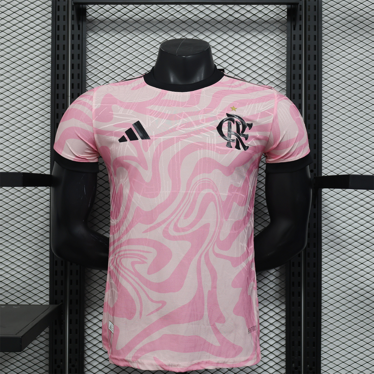 AlphaJersey-Flamengo 25-26 Pink Ripples Special Jersey - Player Version