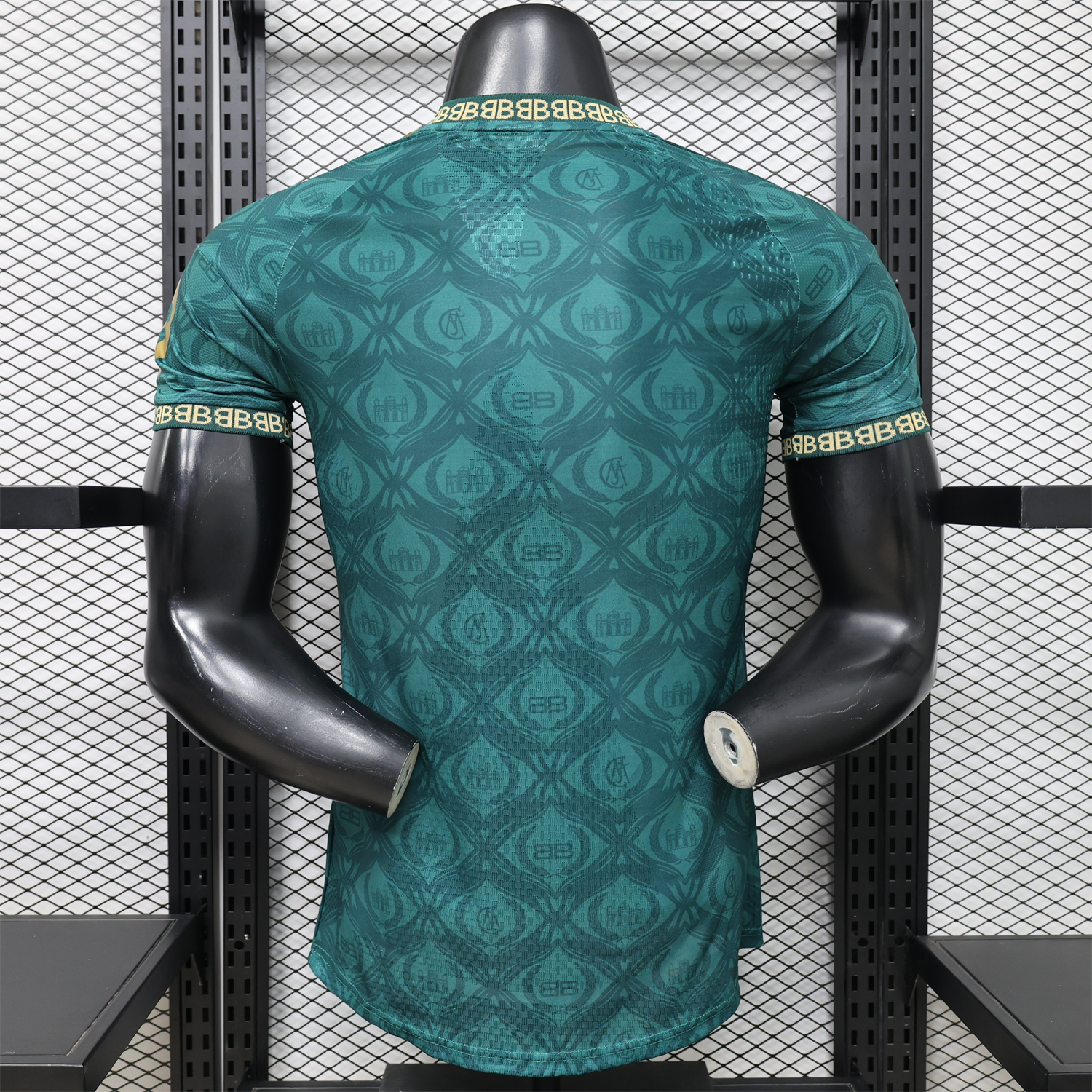 AlphaJersey-Real Madrid 25-26 Dark Green Logos Special Jersey - Player Version
