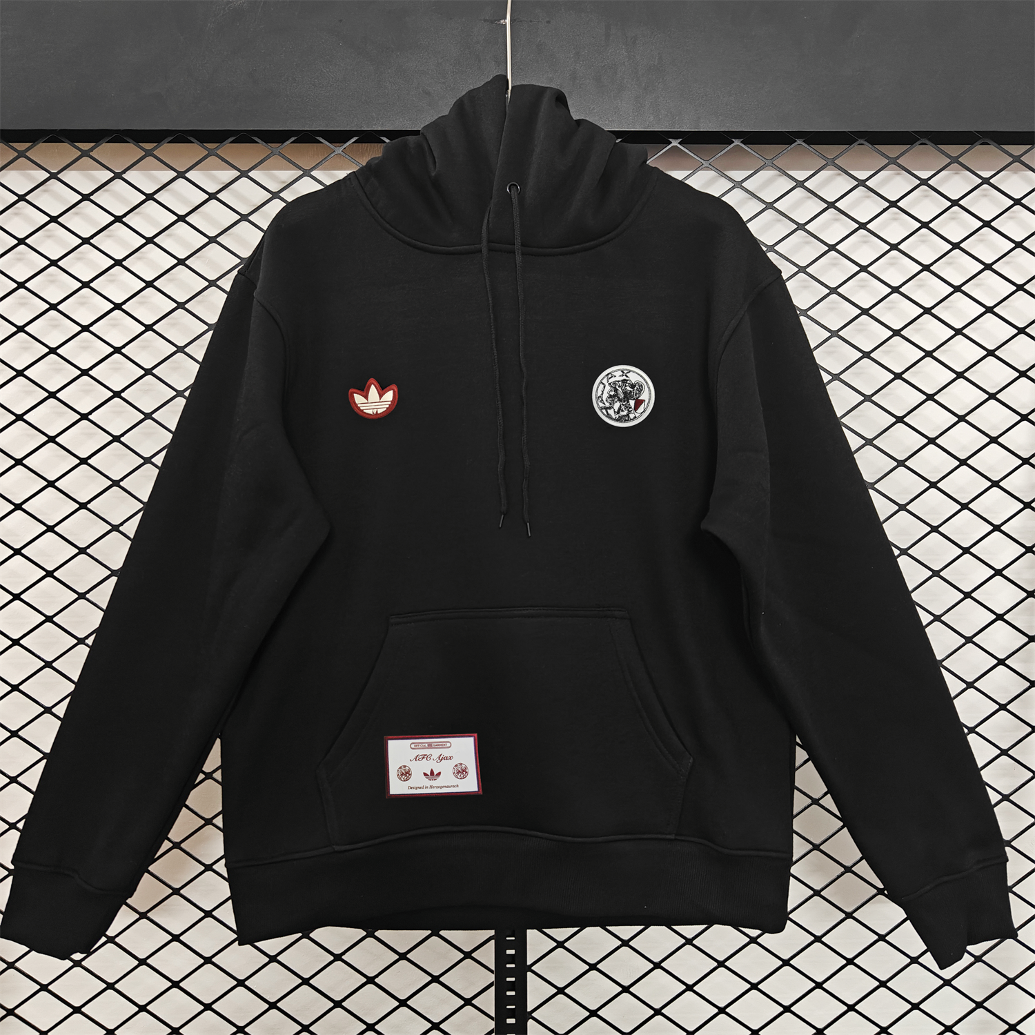 AlphaJersey-Ajax 25-26 Originals Terrace Icon Unisex Pullover Hoodie