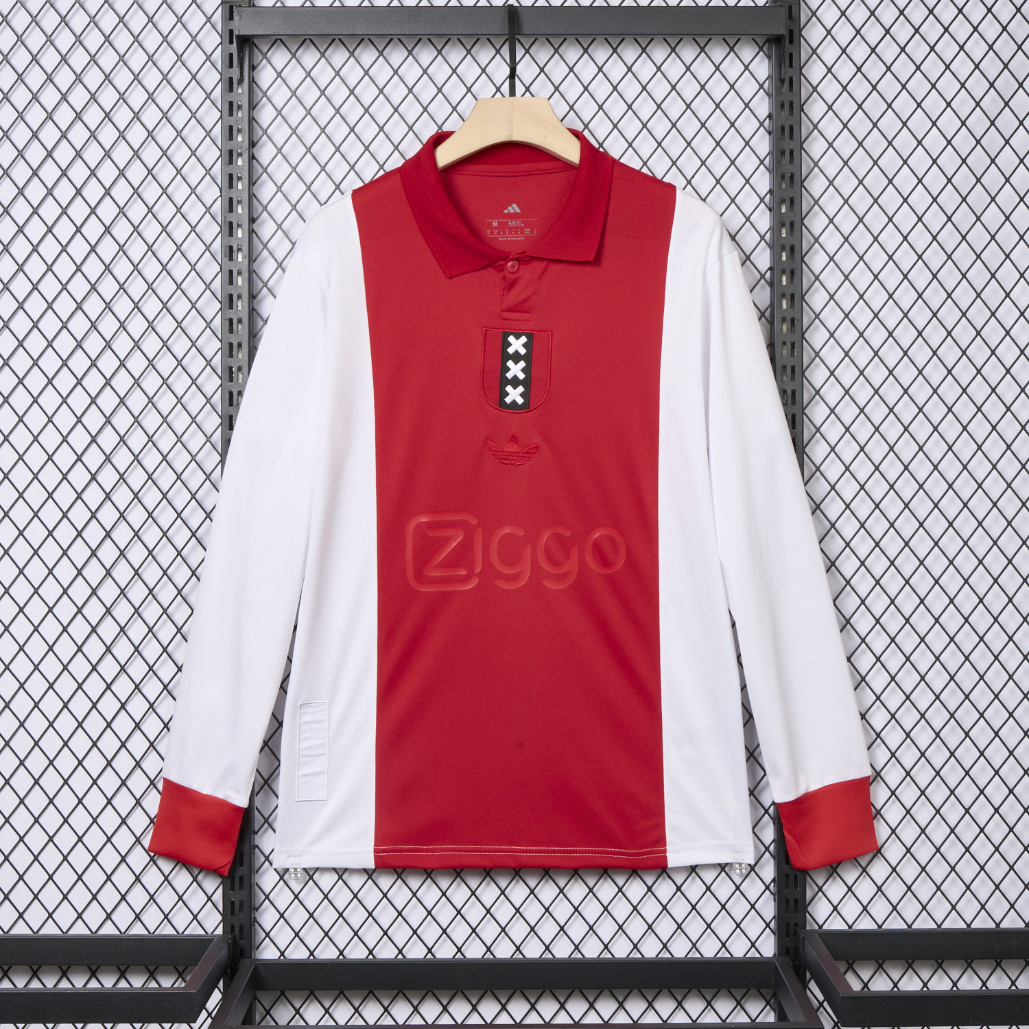 AlphaJersey-Ajax 2025 125-Year Anniversary Long Sleeves Jersey - Fans Version