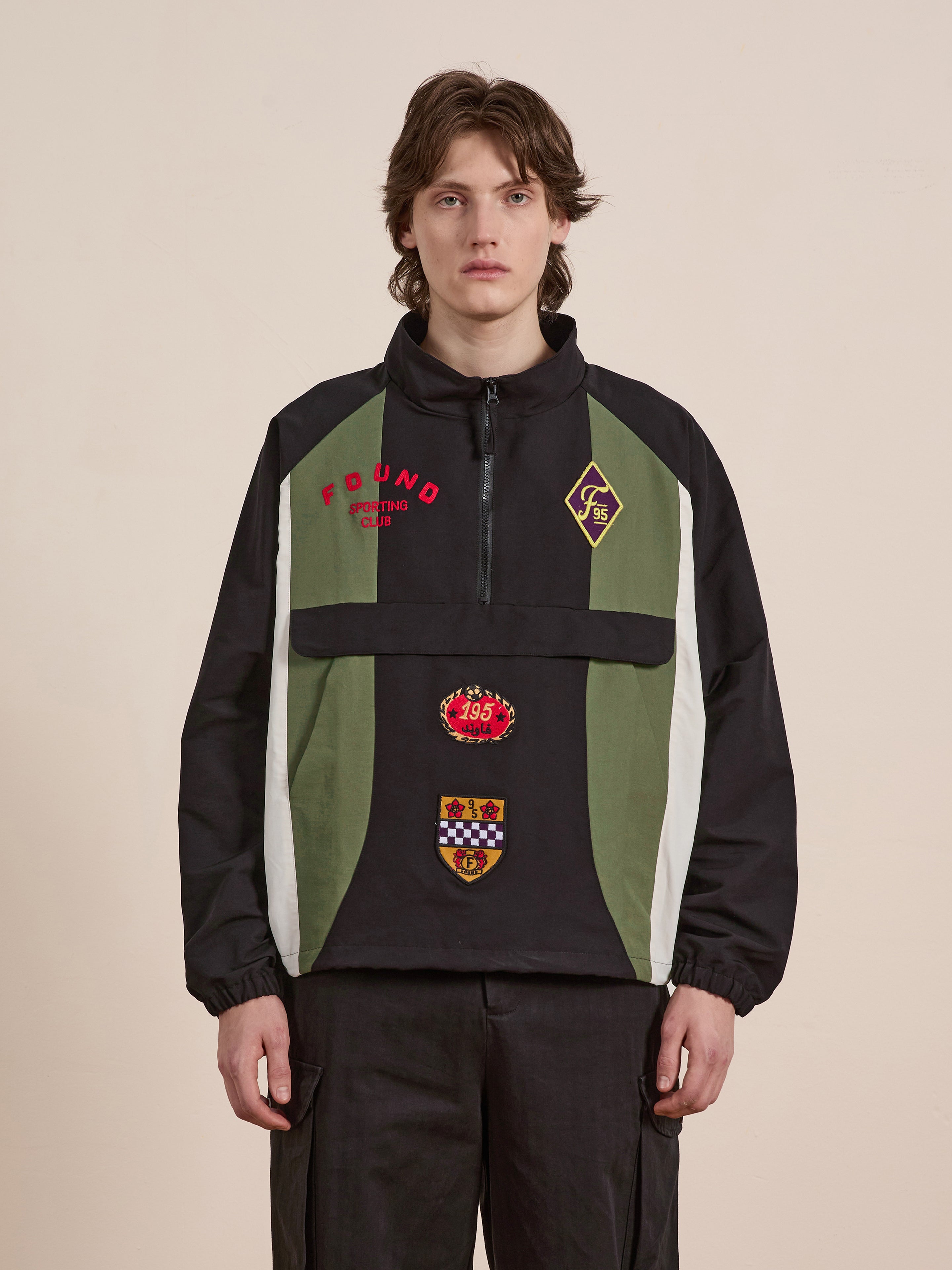Sporting Club Pullover Jacket | Modern Menswear by yycbvcnbmmnbm