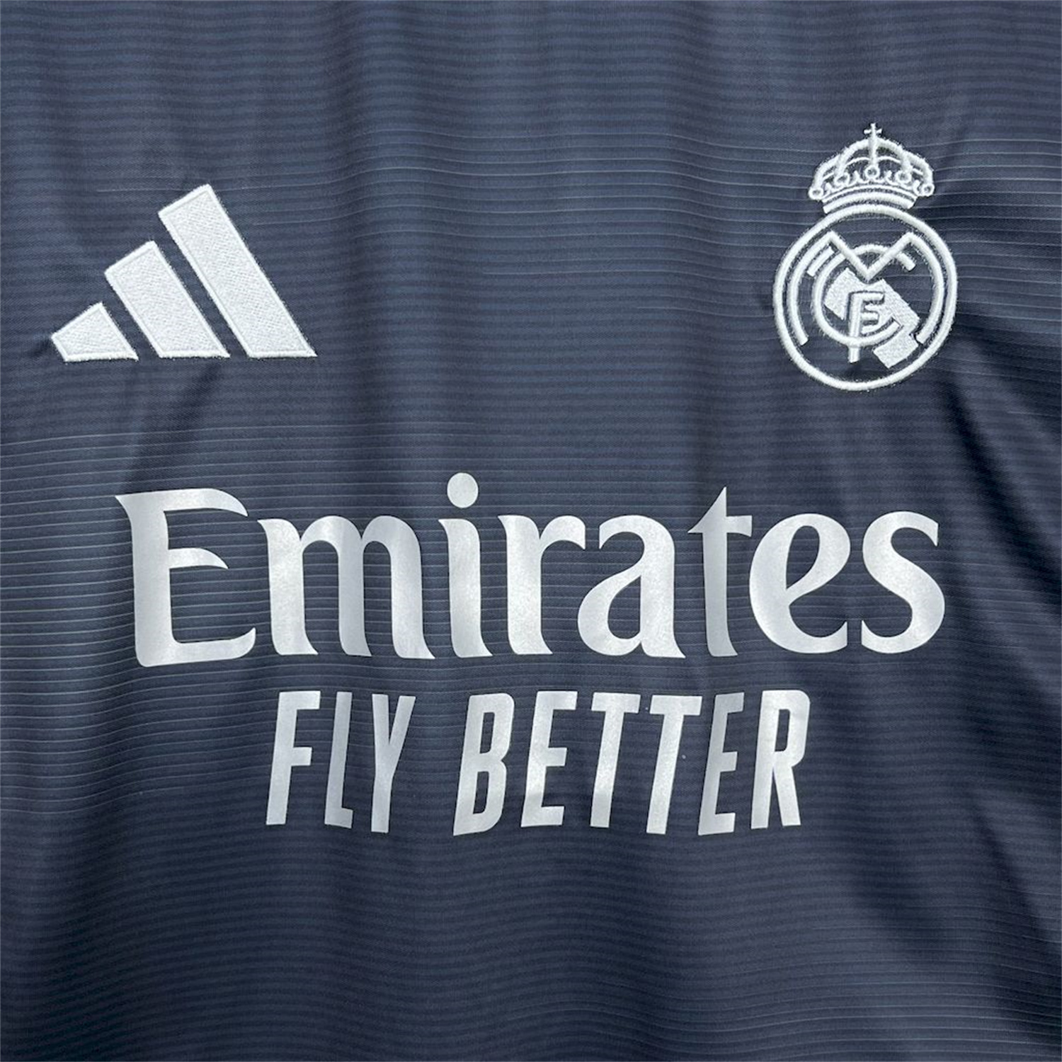 AlphaJersey-Real Madrid 25-26 Away Long Sleeves Jersey - Fans Version