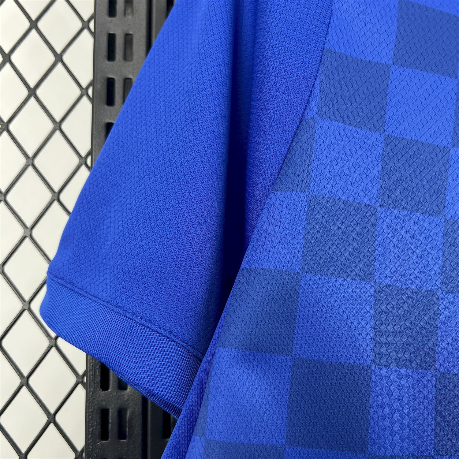 AlphaJersey-Croatia 2026 Away Blue Jersey - Fans Version