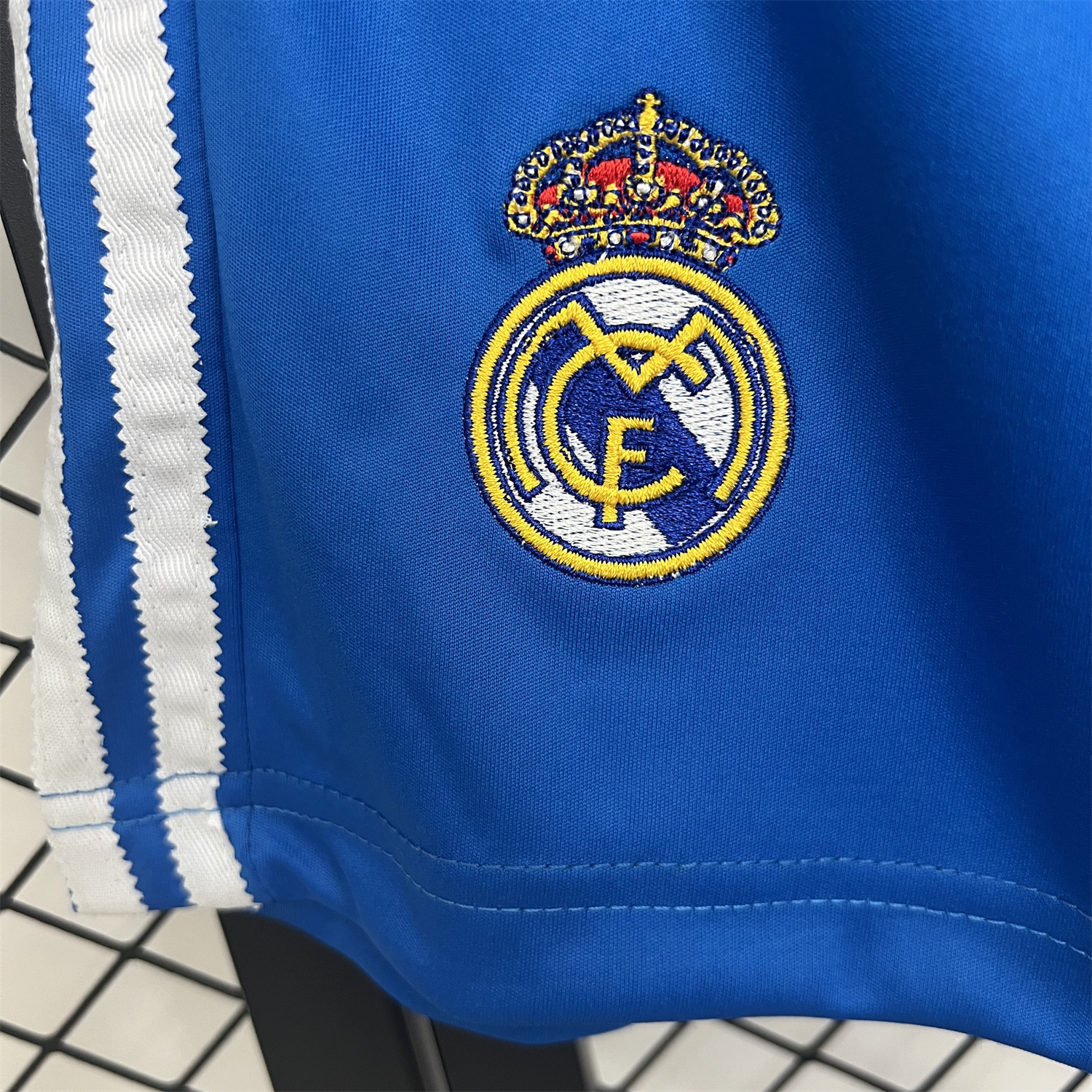 AlphaJersey-Real Madrid 25-26 Third Blue Shorts - Fans Version