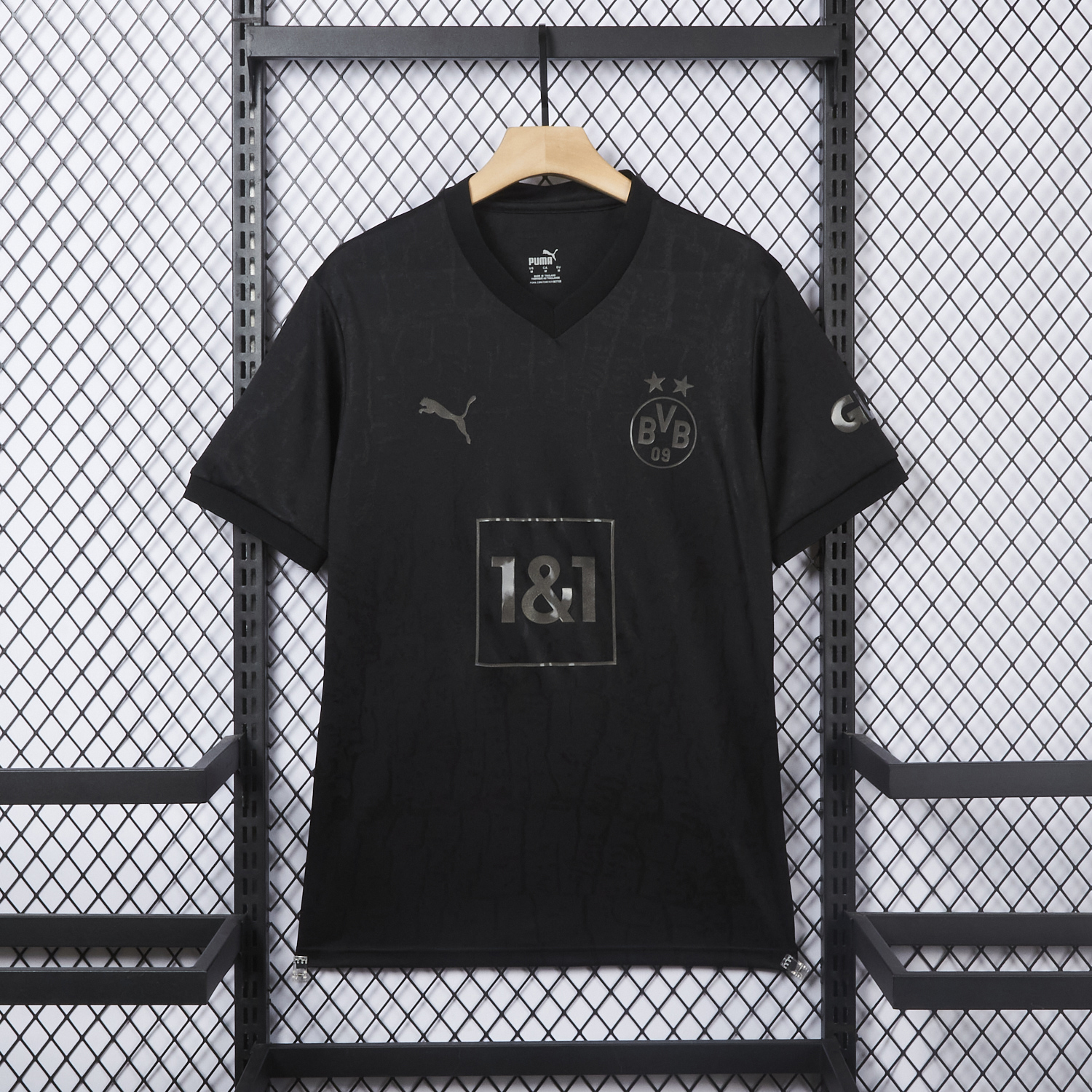 AlphaJersey-Retro Dortmund 2022-23 Black Special Edition Jersey