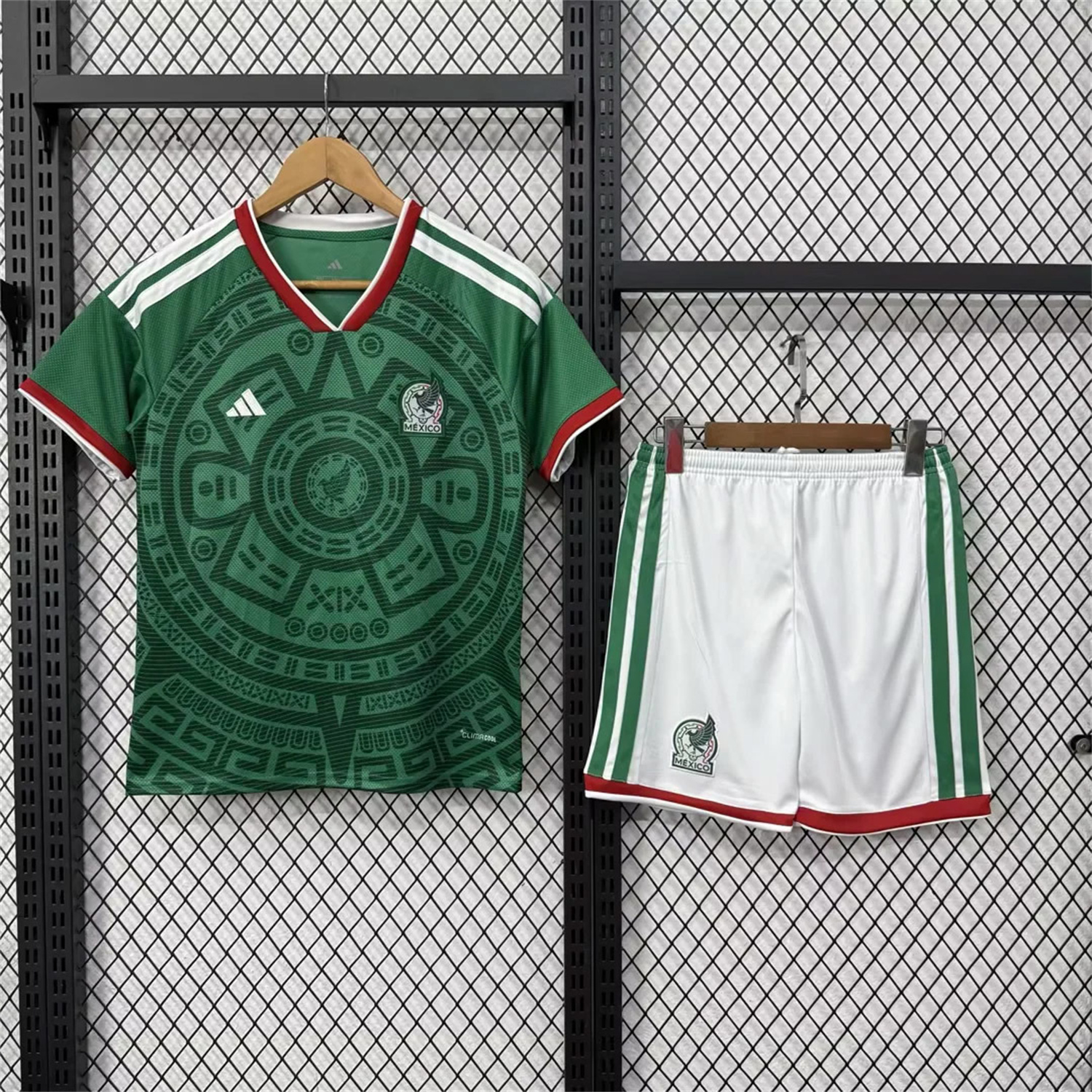 AlphaJersey-Mexico 2026 Home Kids Kit