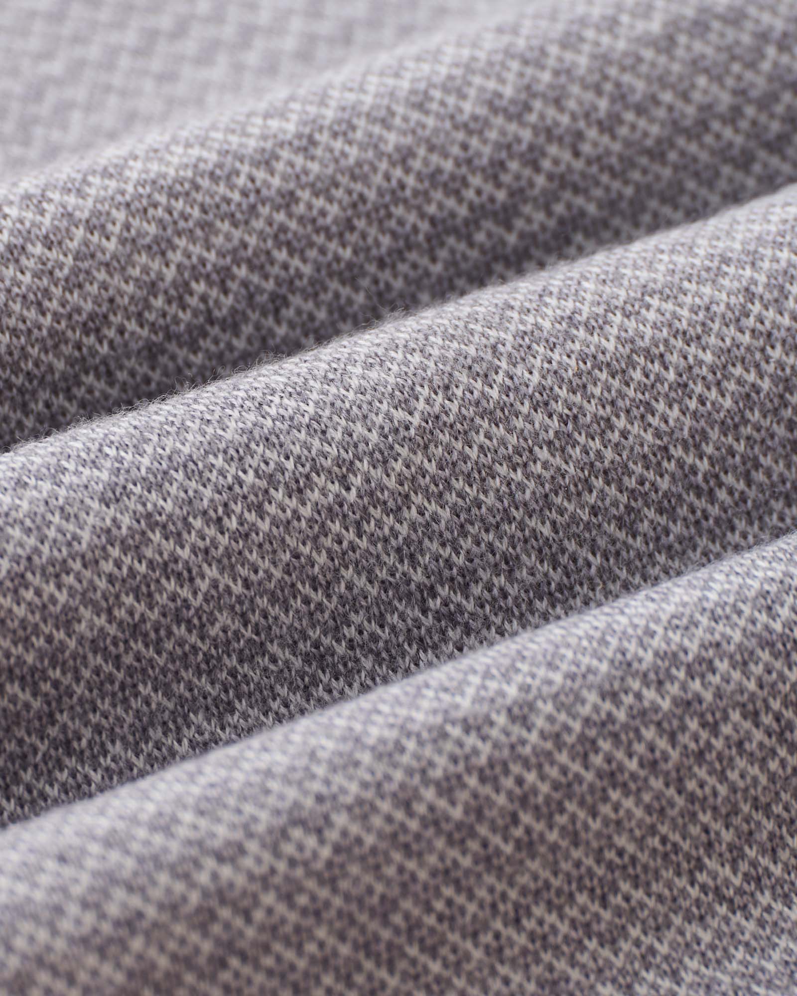 The Nichols Polo in Heather Grey Birdseye Merino | Modern Menswear by yycbvcnbmmnbm