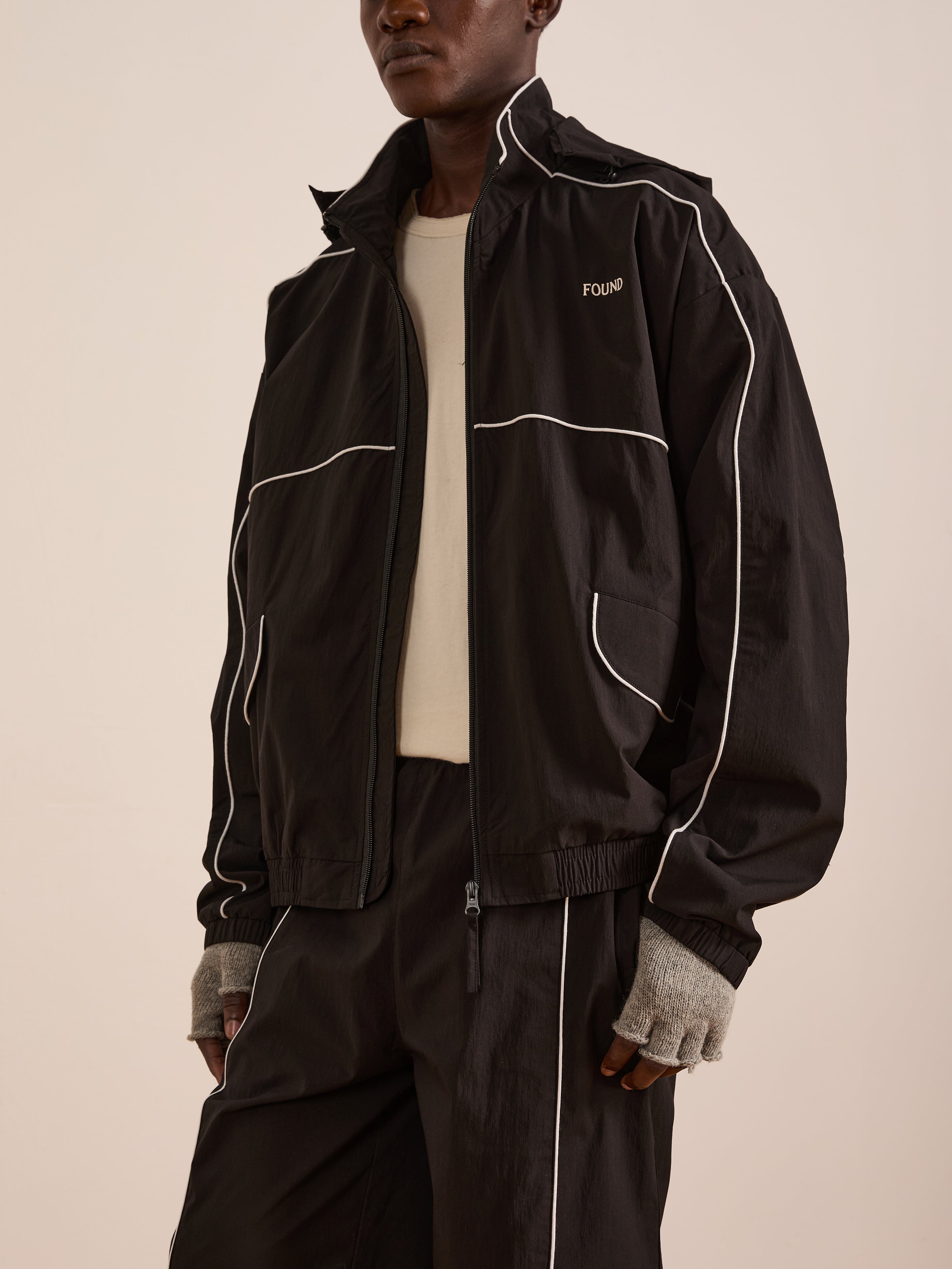 Arena Stripe Track Jacket | Modern Menswear by yycbvcnbmmnbm