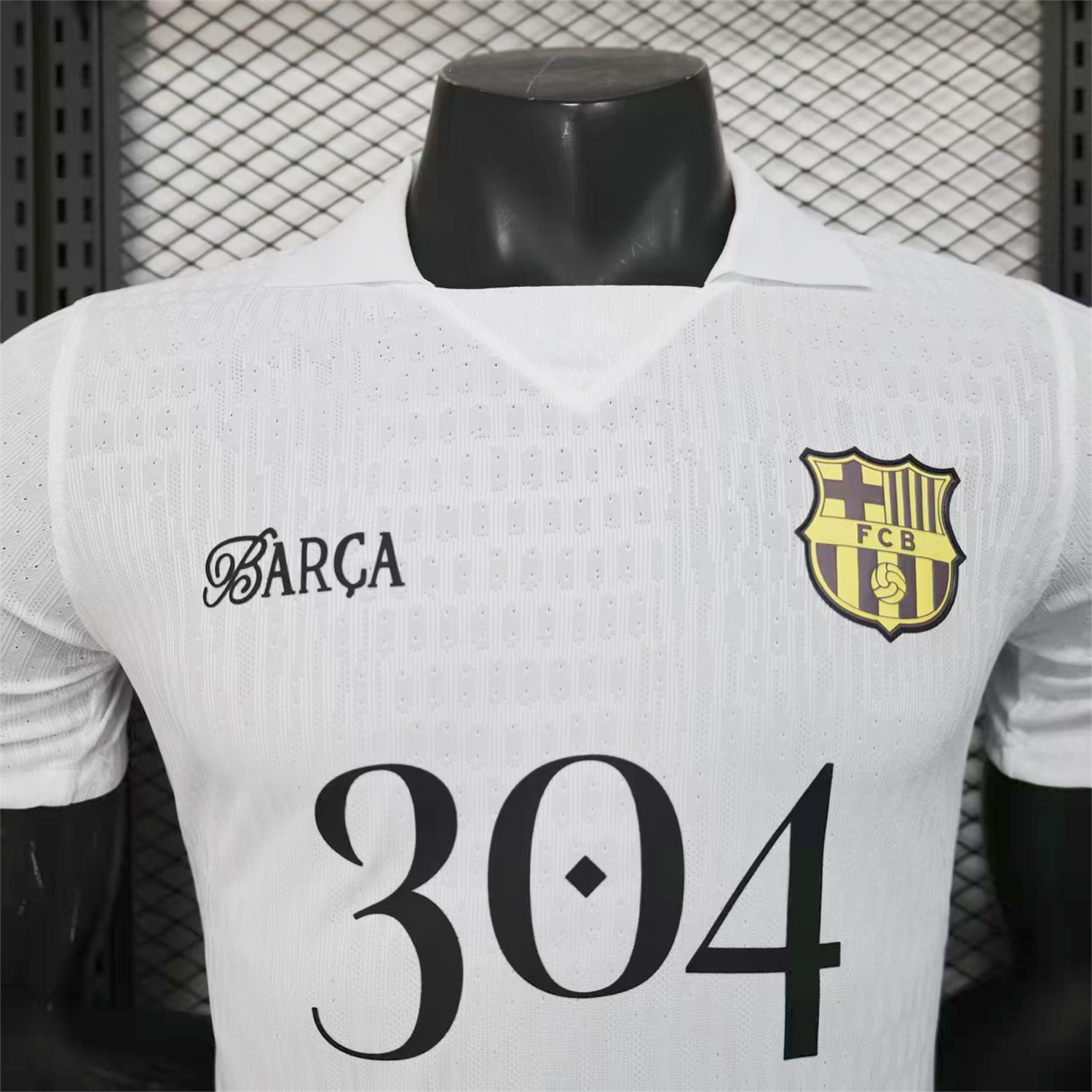AlphaJersey-Barcelona 25-26 304 White Special Jersey - Player Version