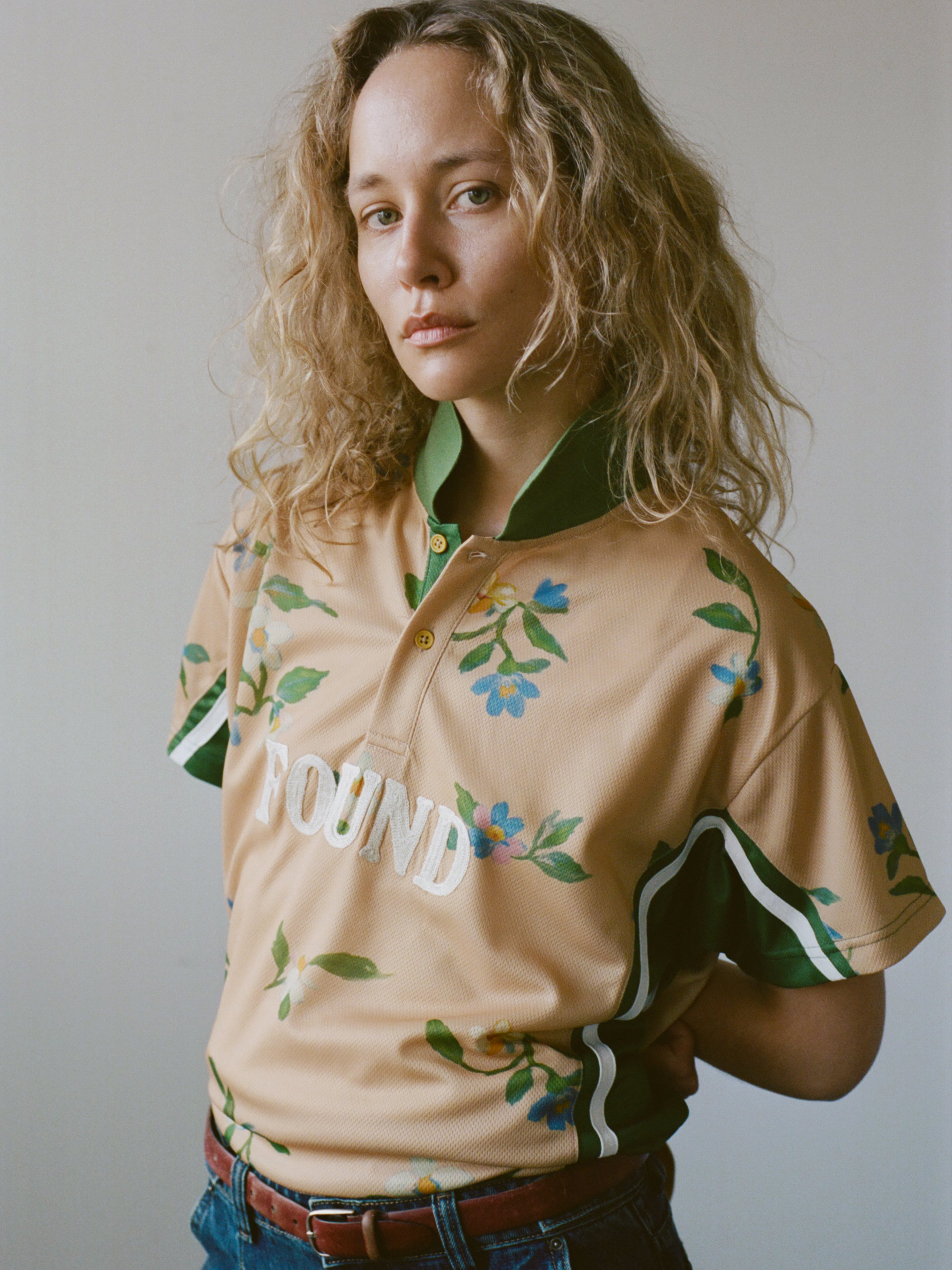 Floral Polo Jersey | Modern Menswear by yycbvcnbmmnbm