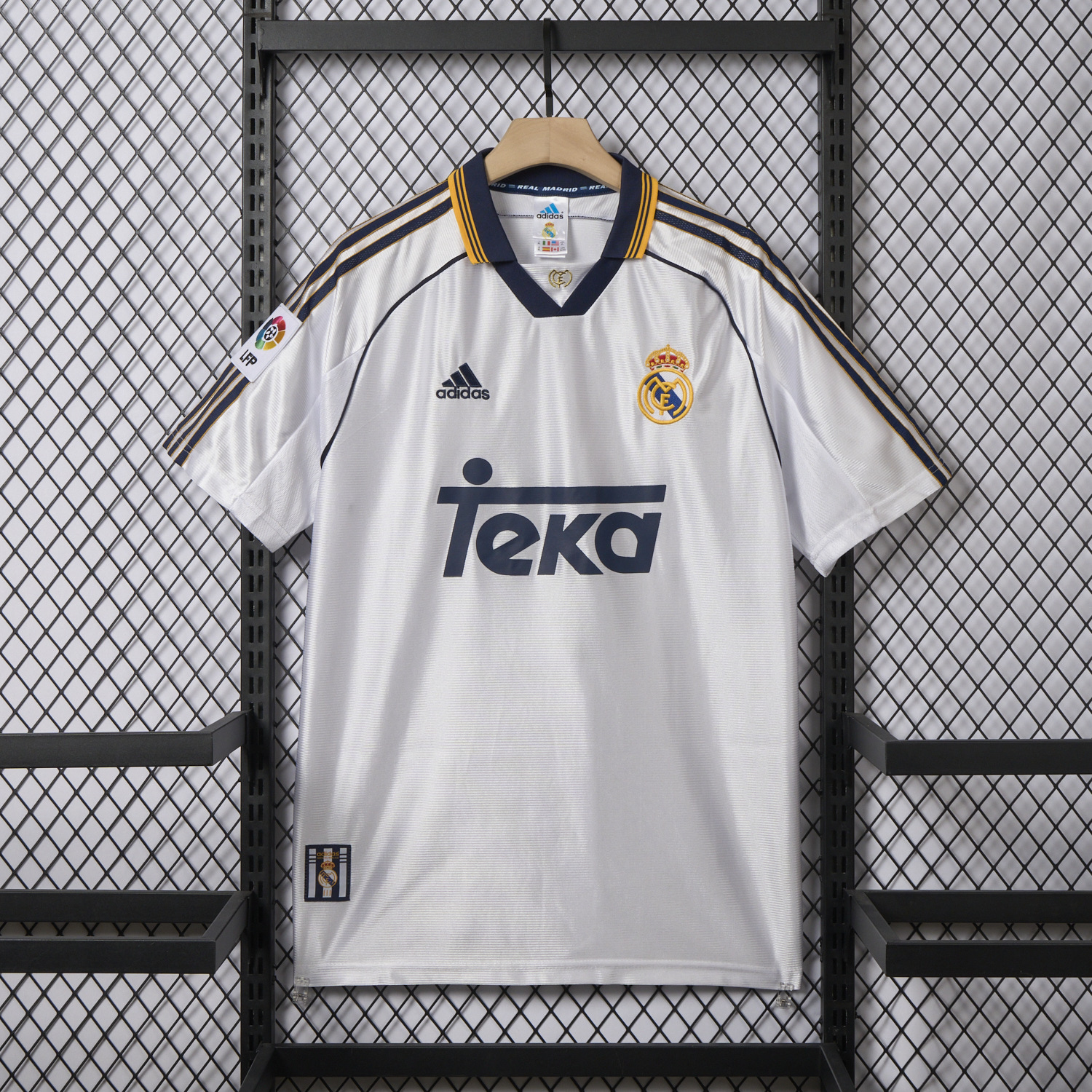 AlphaJersey-Retro Real Madrid 1998-00 Home Stadium Jersey