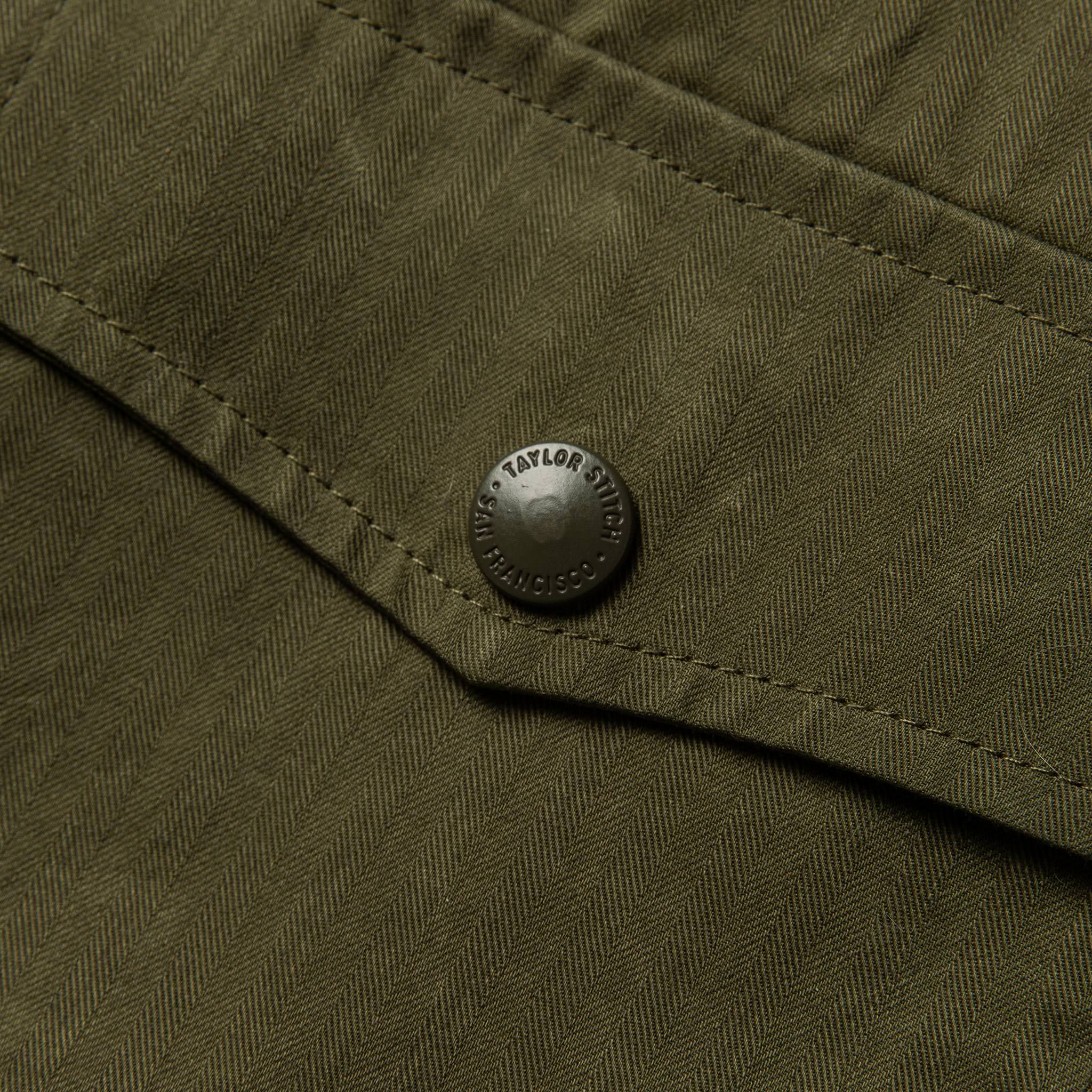 The Lined Watts Jacket in Olive | Modern Menswear by yycbvcnbmmnbm