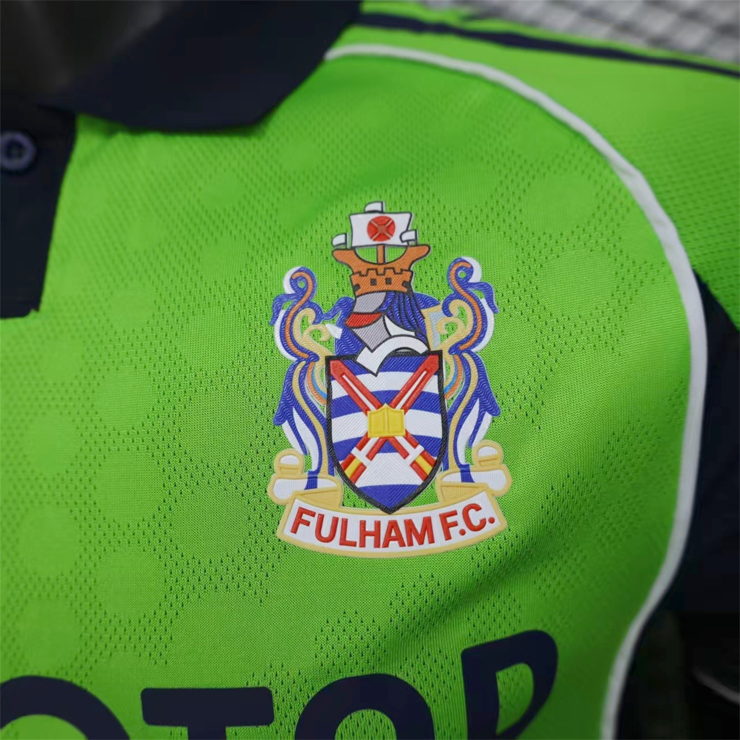 AlphaJersey-Fulham 25-26 Away Green Jersey - Player Version